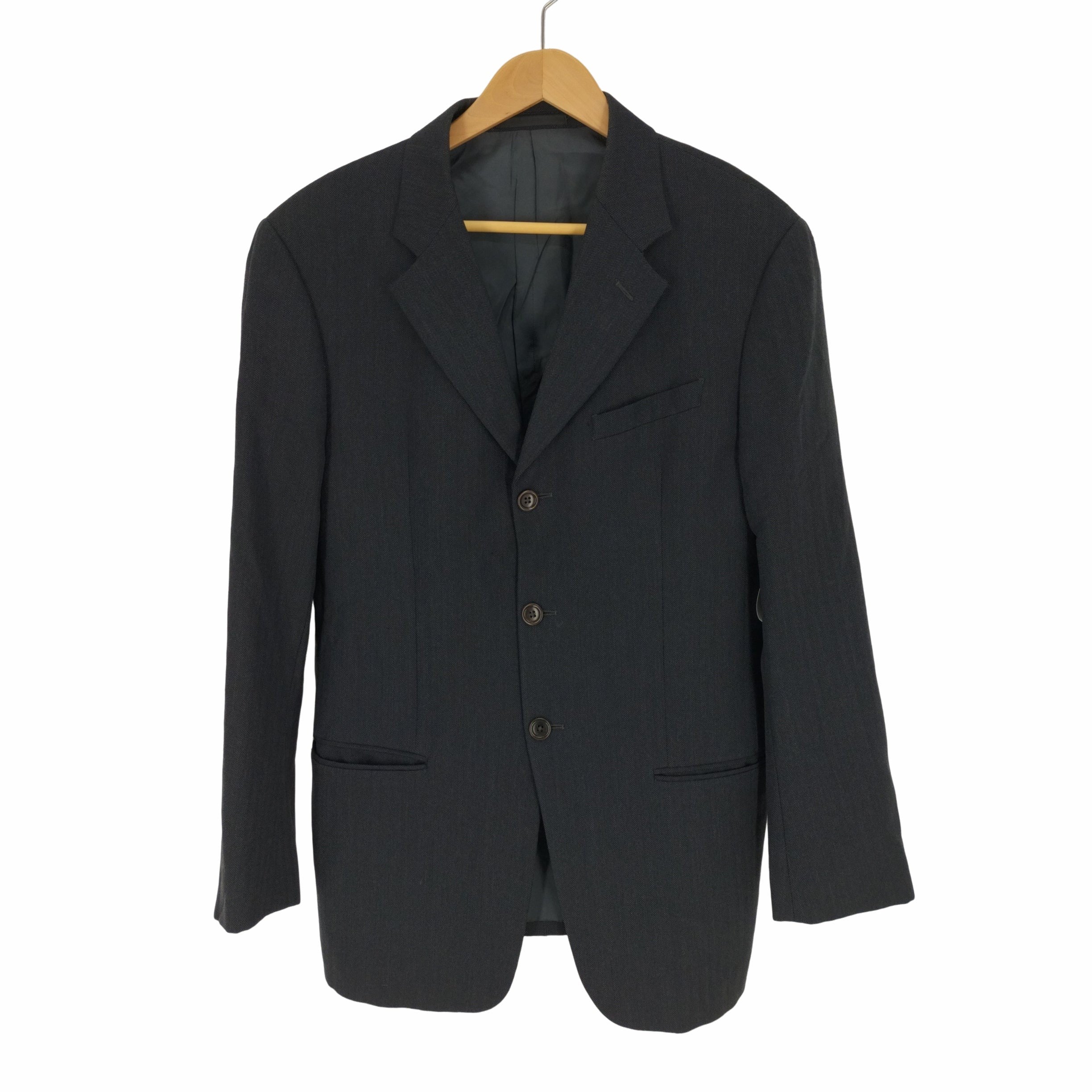稀少 ARMANI COLLEZIONI 3釦テーラードジャケット 大きいサイズ 稀少 ARMANI COLLEZIONI 3釦テーラードジャケット 大きいサイズ
