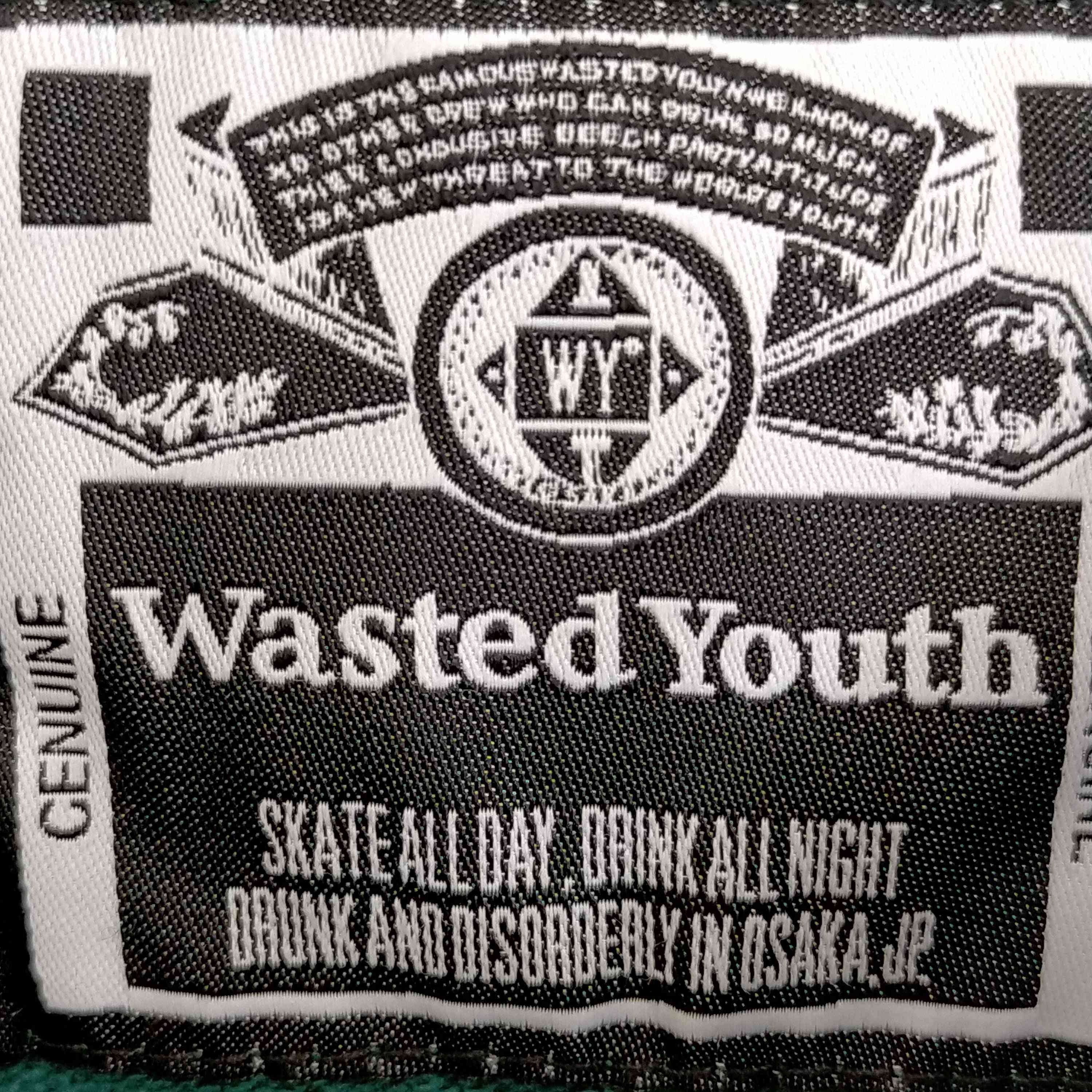 ウェイステッドユース WASTED YOUTH 23SS BIG POLO SHIRT メンズ