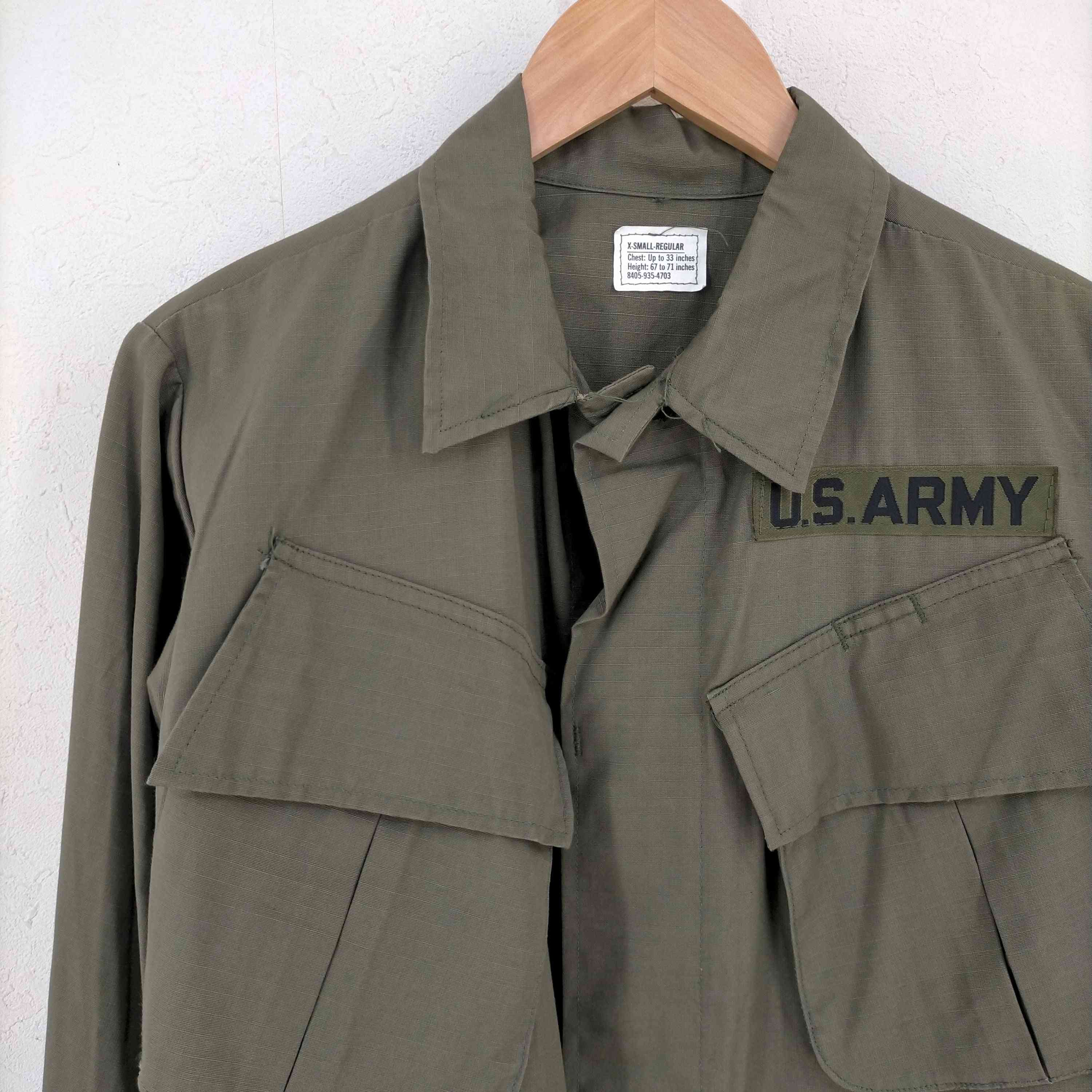 ユーエスアーミー US ARMY 70s 70年会計 5th 後期 最終型 コットン 