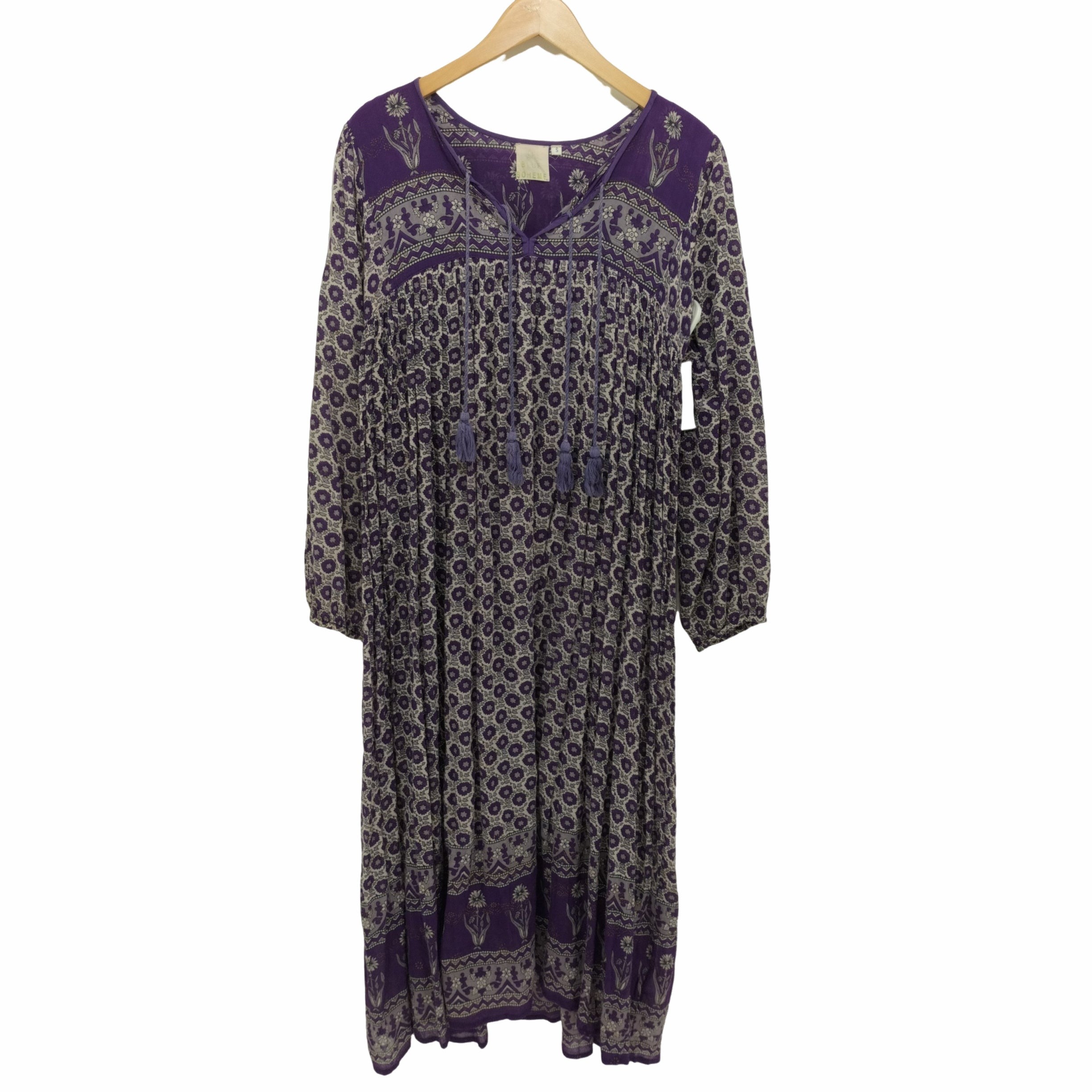 ブルーボヘム BLUE BOHEME 18SS インド綿ワンピース バンダナ柄 