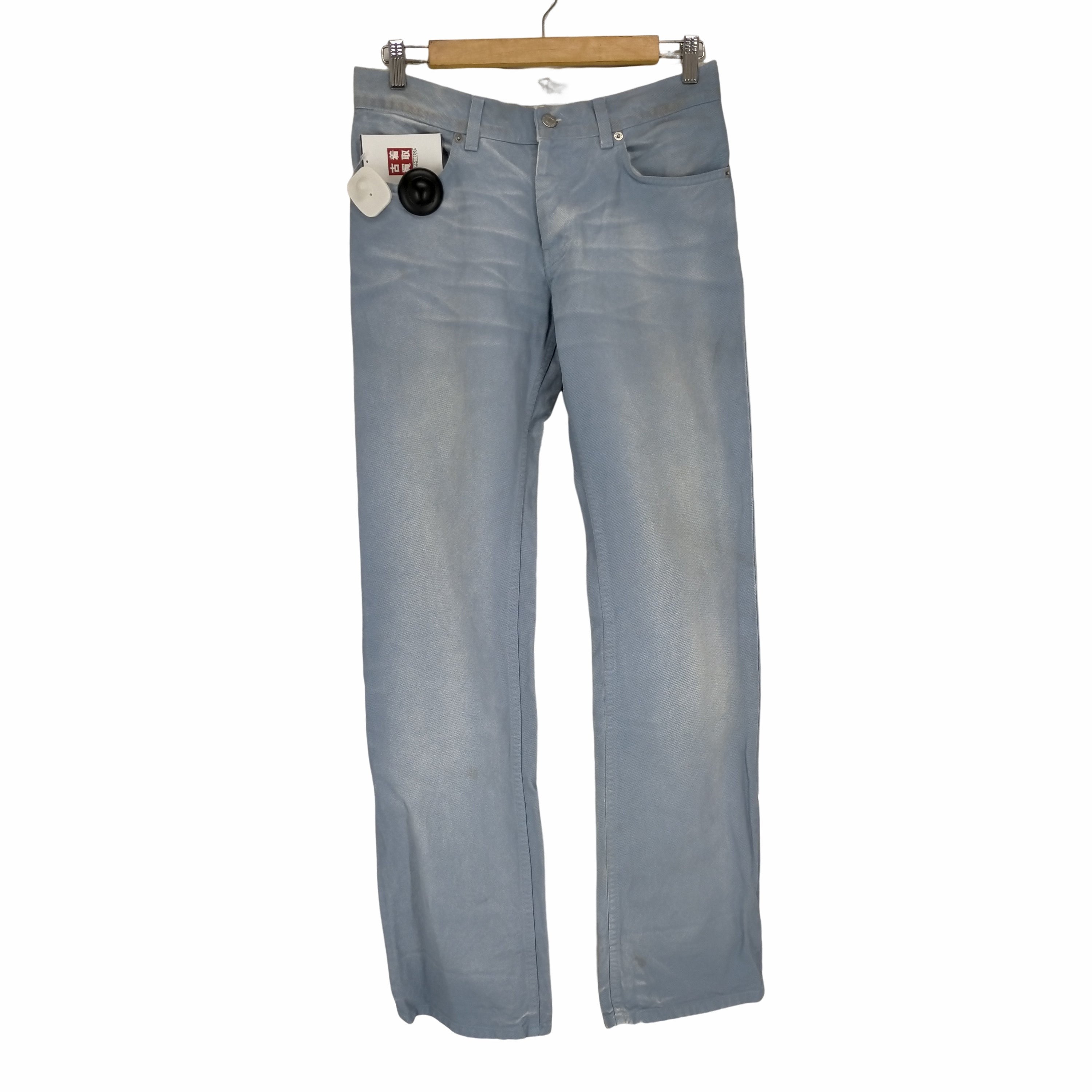 1998 本人期 helmut lang サビ加工 ホワイトデニム HELMUT LANG