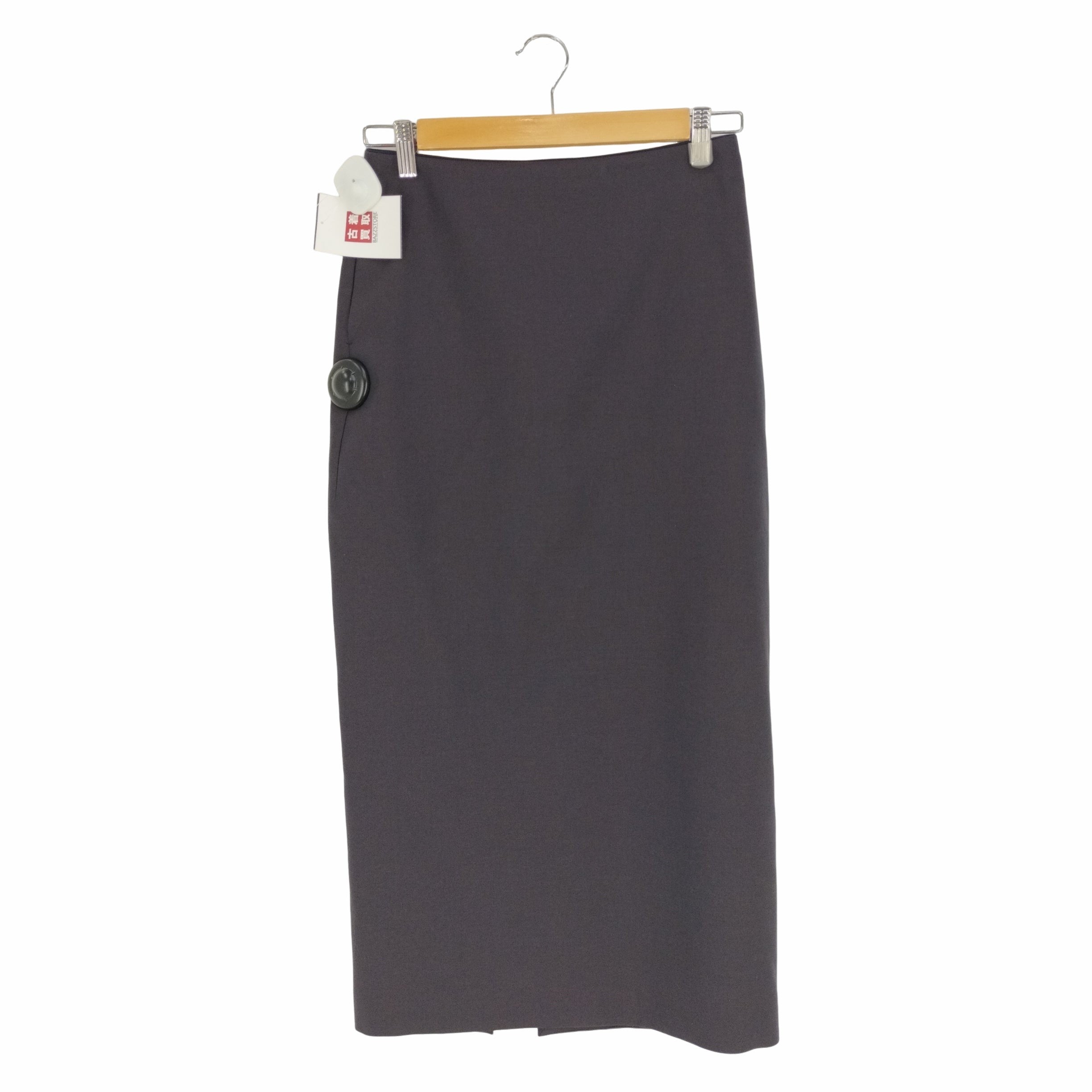 ドゥロワー Drawer FALL1 ウールシャンブレータイトスカート  