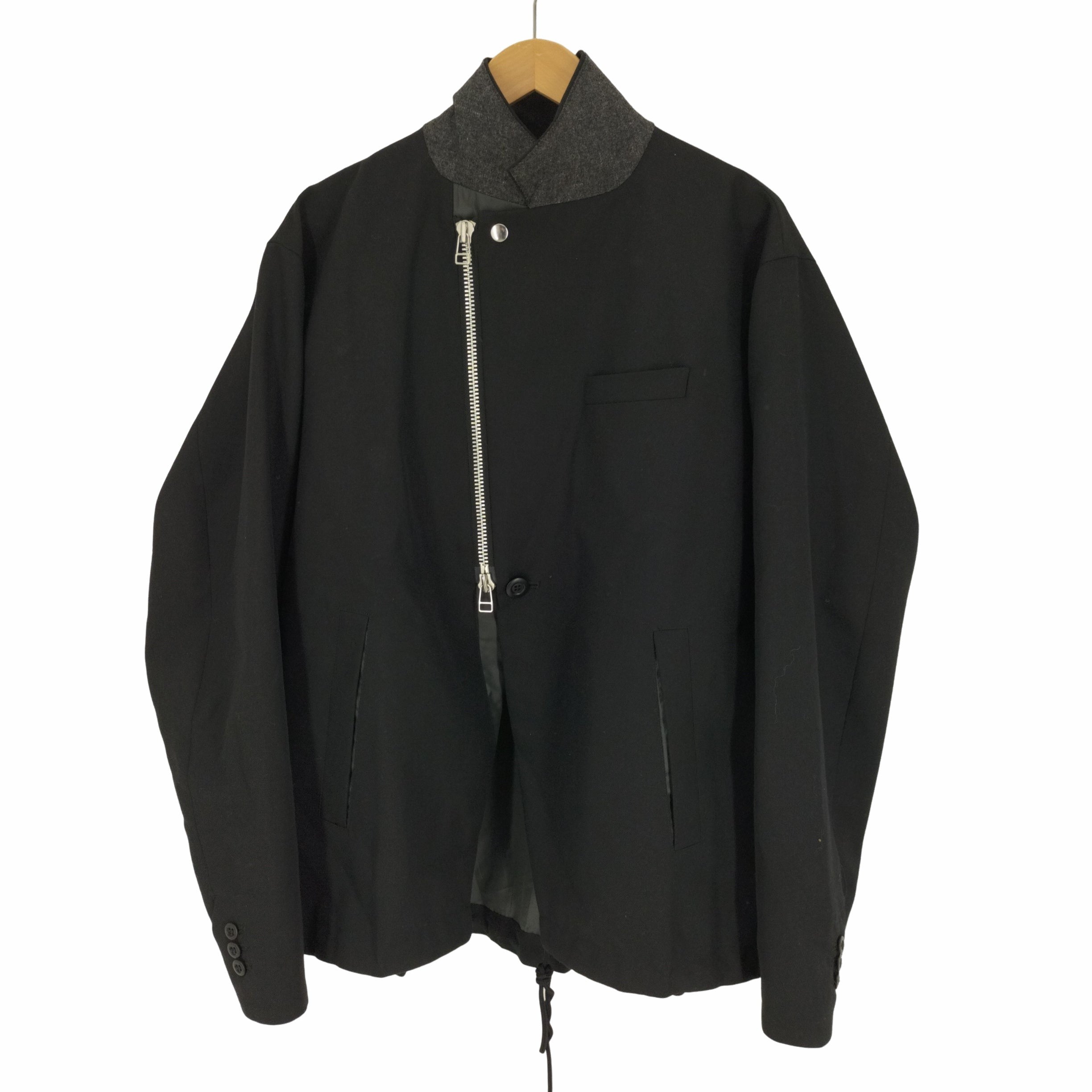 TAMME 21AW 21A0002 ROUGH JKT BLACK