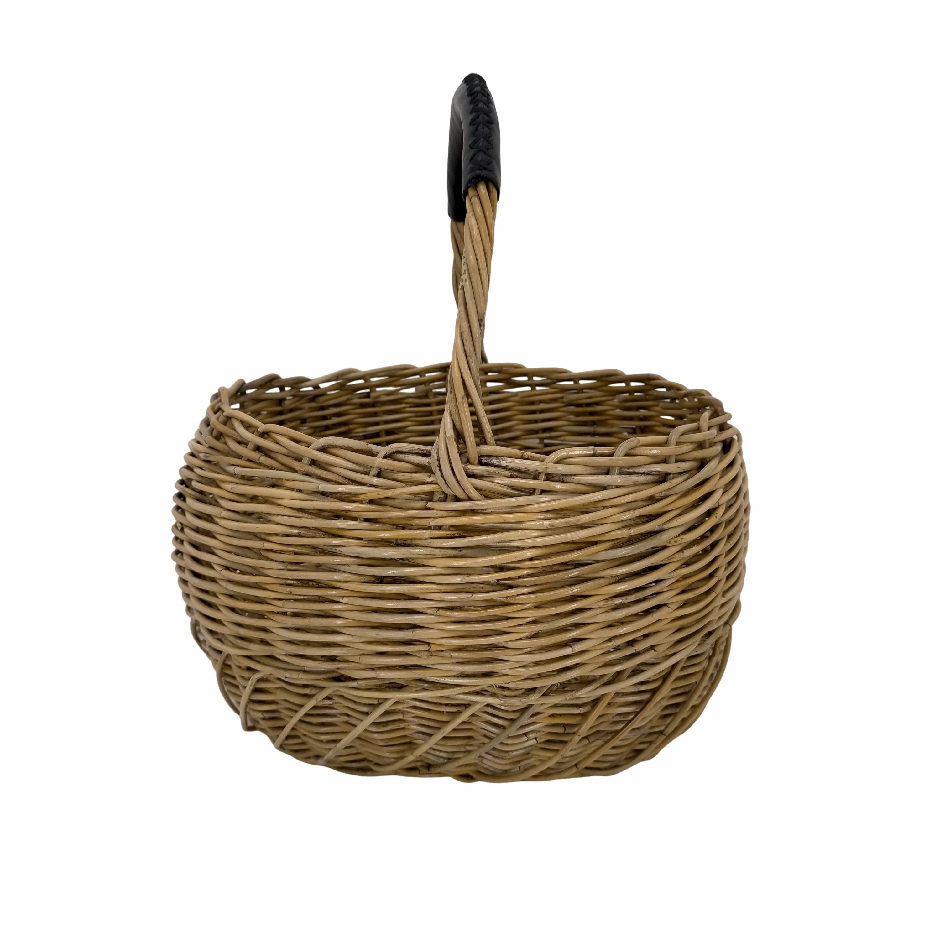 フリーストアベジタル Flea Store Vegetal レザーハンドル カゴバック