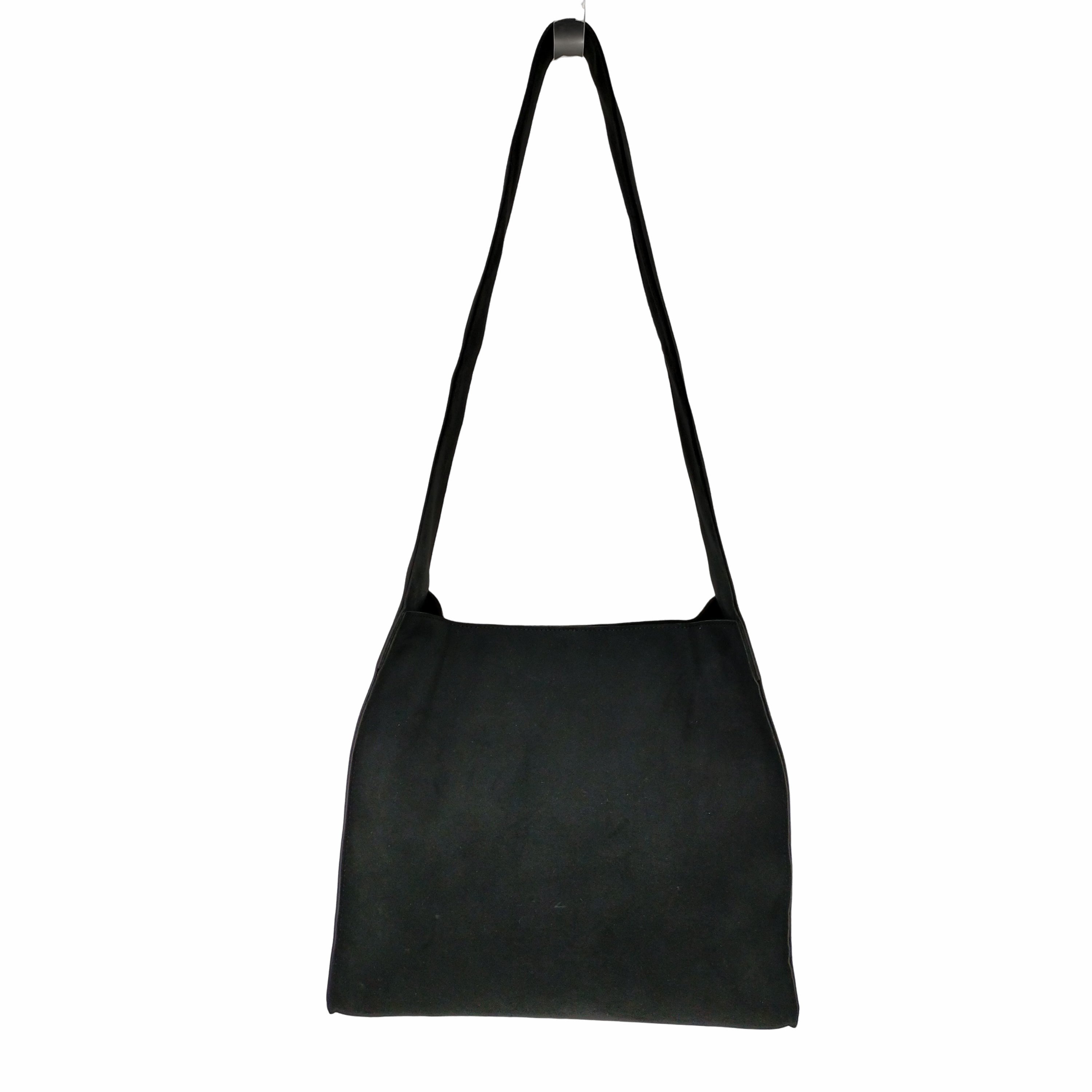 KAIKO ULTRASUEDE SHOULDER BAG ブラック KAIKO ULTRASUEDE SHOULDER BAG 