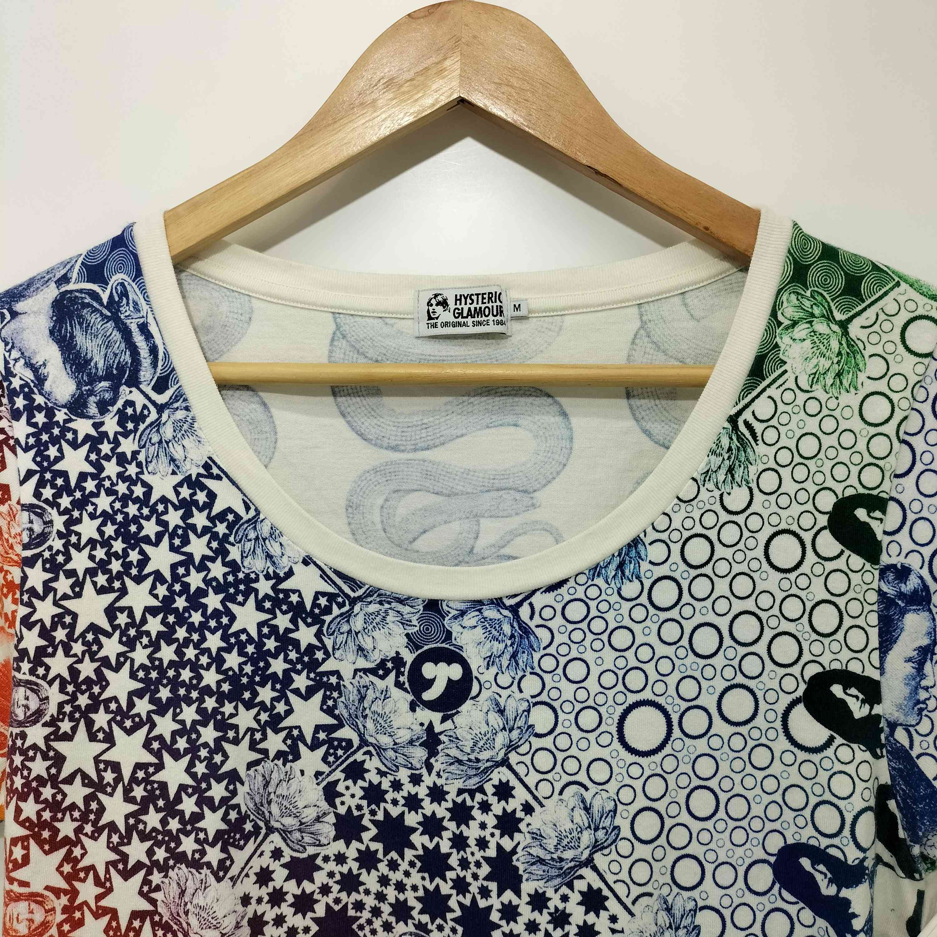 ヒステリックグラマー HYSTERIC GLAMOUR Y2K MANDARA PT Tシャツ
