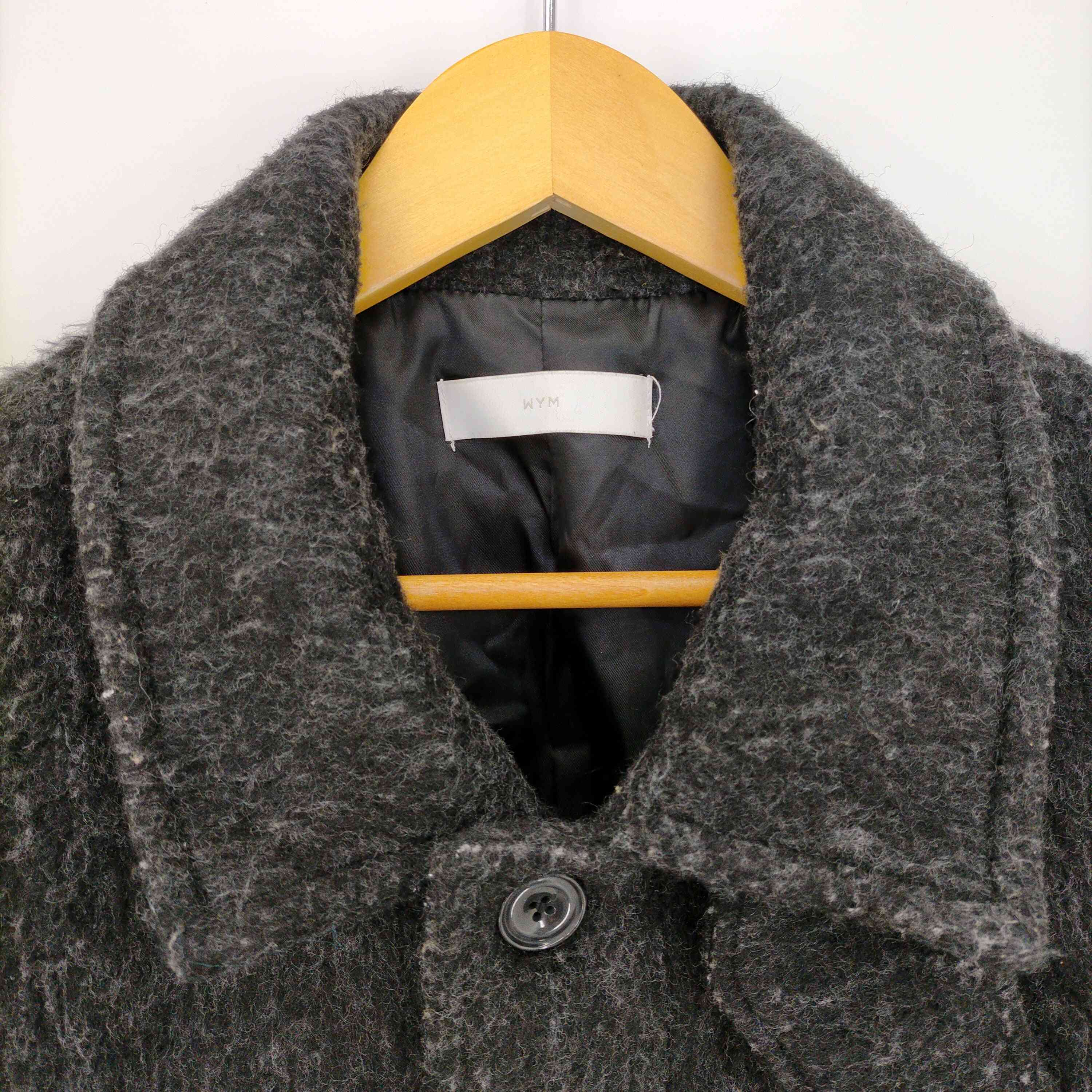 ウィム バイ リドム WYM LIDNM SHAGGY SHORT SOUTIEN COLLAR BLOUSON 