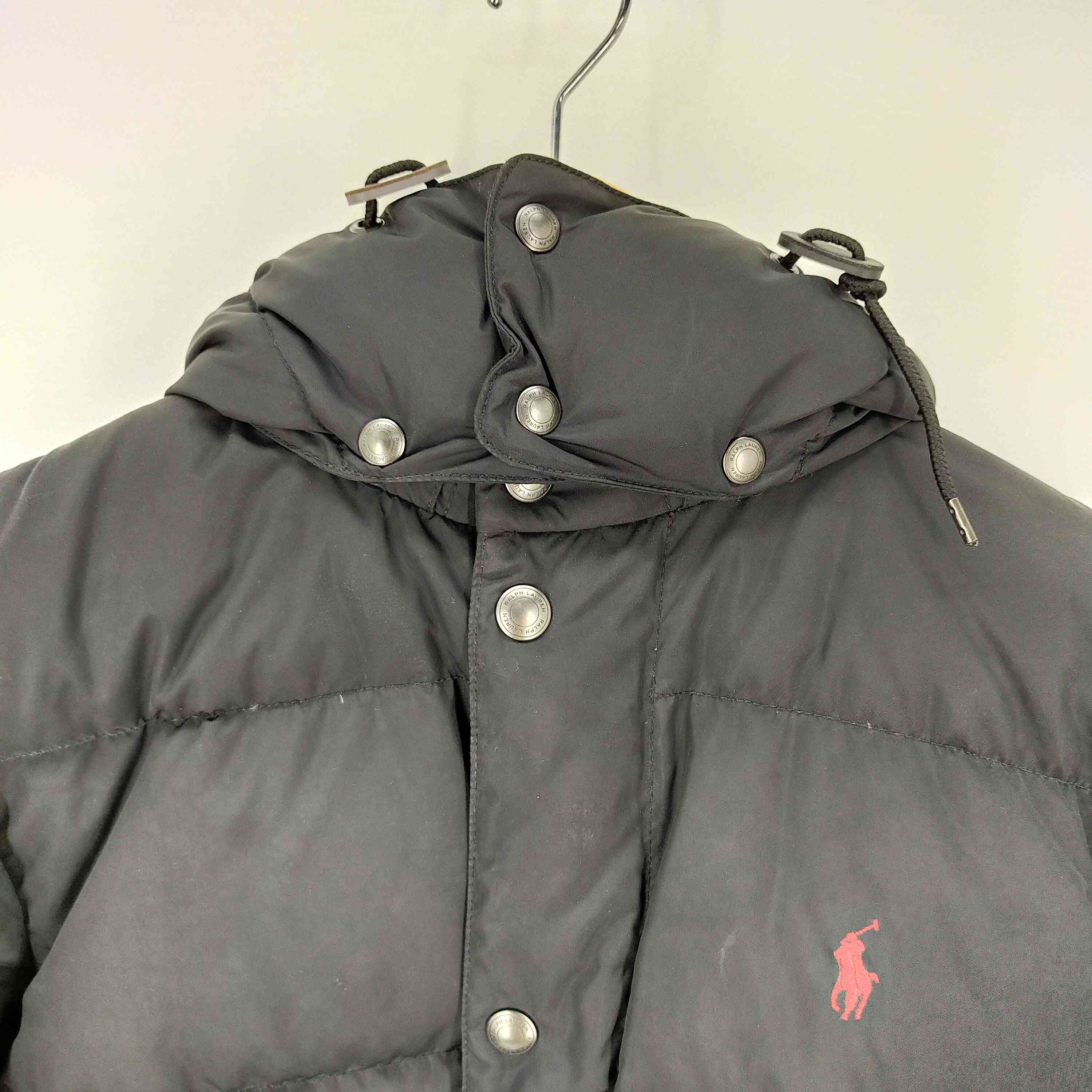 ポロラルフローレン POLO RALPH LAUREN ダウンジャケット フード着脱可能 メンズ import：S – ブランド古着買取販売バズストア