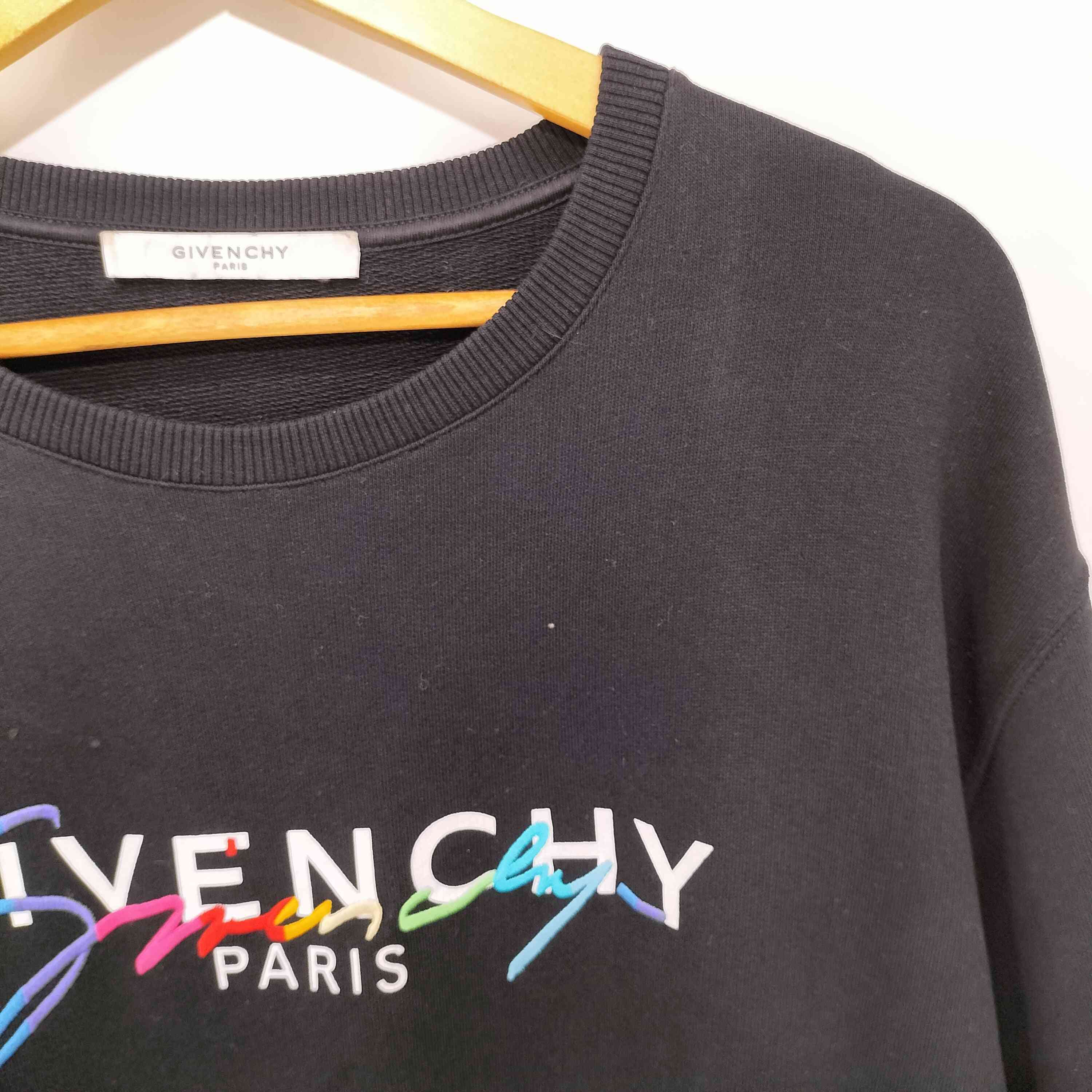 ジバンシィ GIVENCHY 20SS シグネチャーロゴトレーナースウェット 