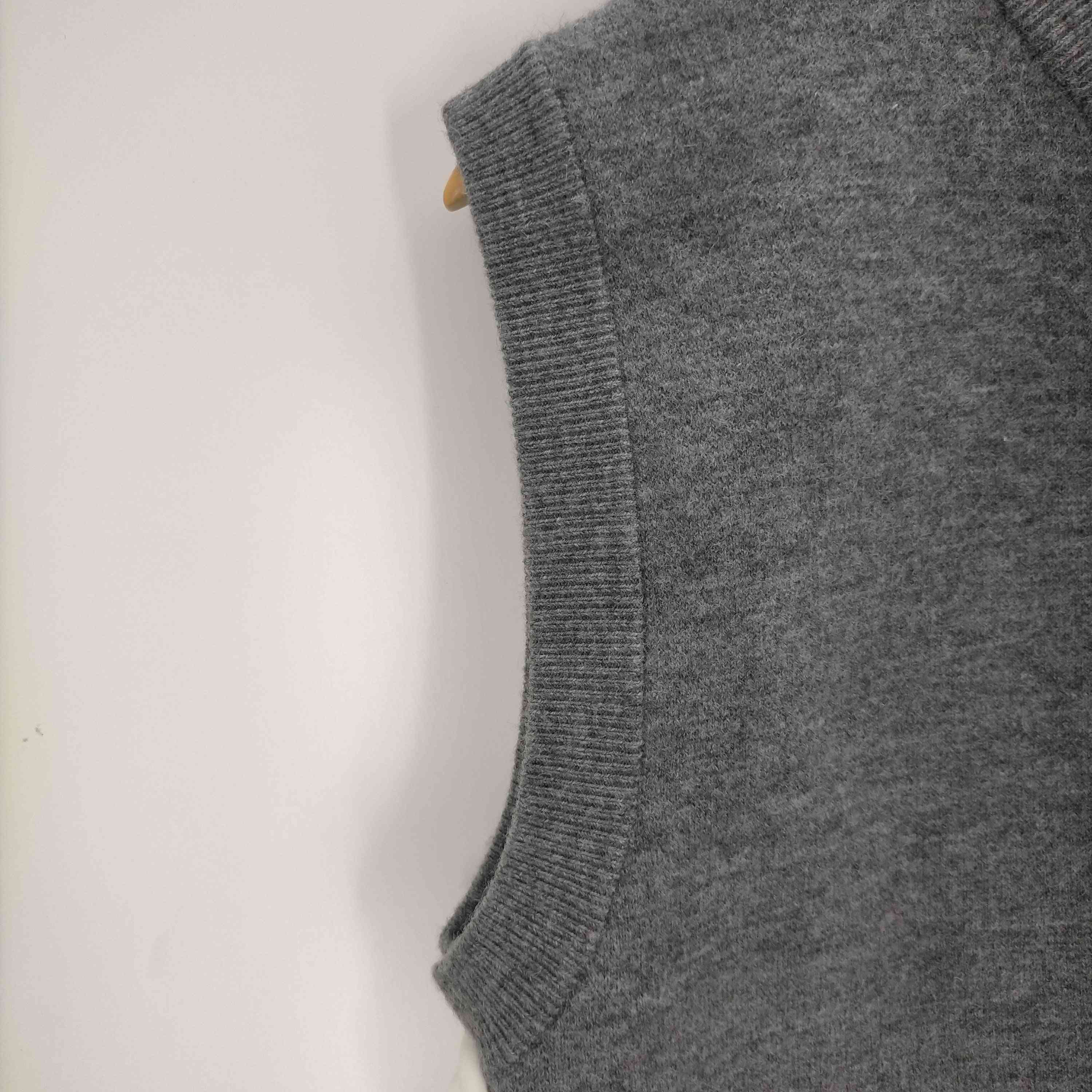 ザンダーゾウ XANDER ZHOU 23ss short knit vest メンズ 46 ザンダーゾウ XANDER ZHOU 23ss short knit vest メンズ 46