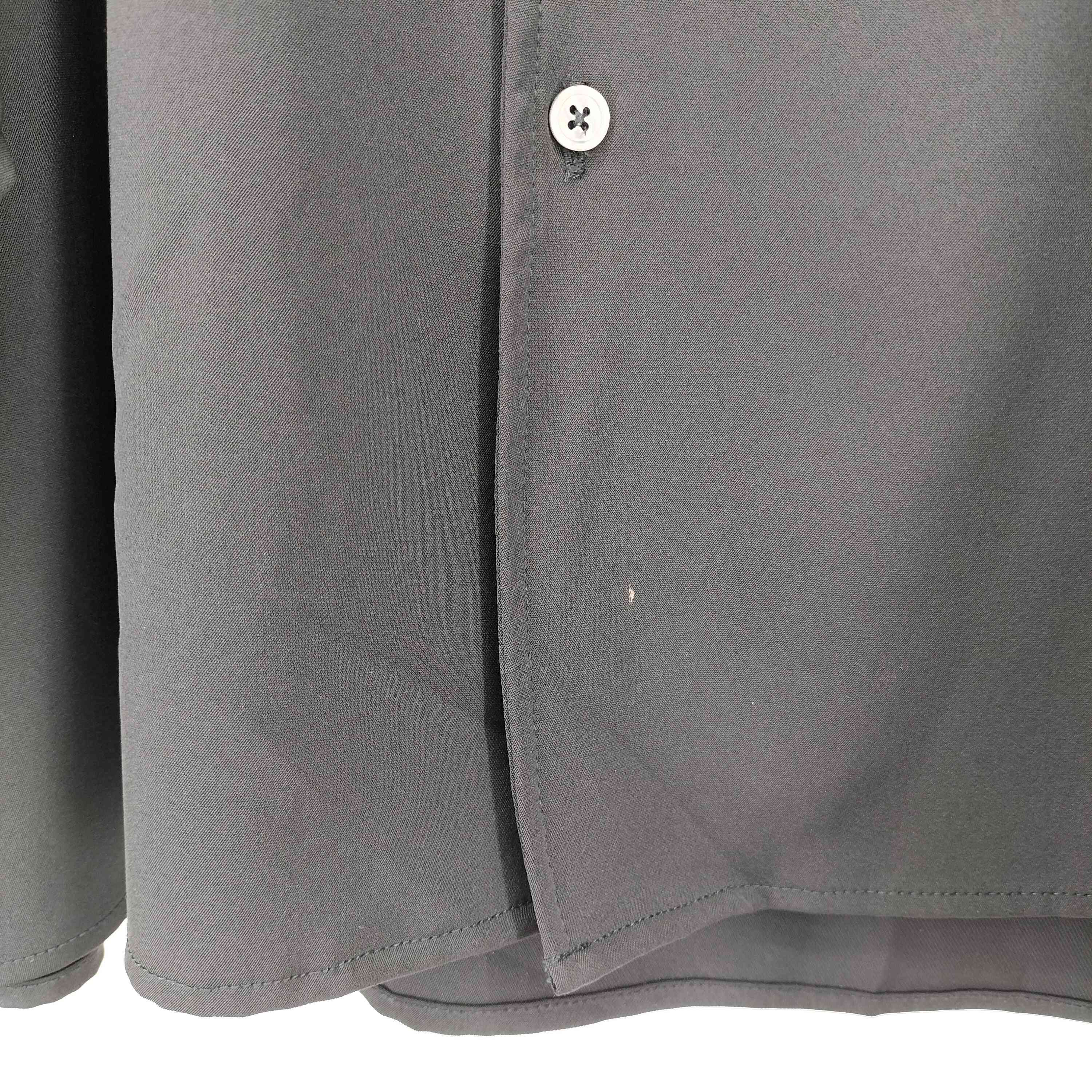 ノットコンベンショナル NOT CONVENTIONAL satin kimono shirt和