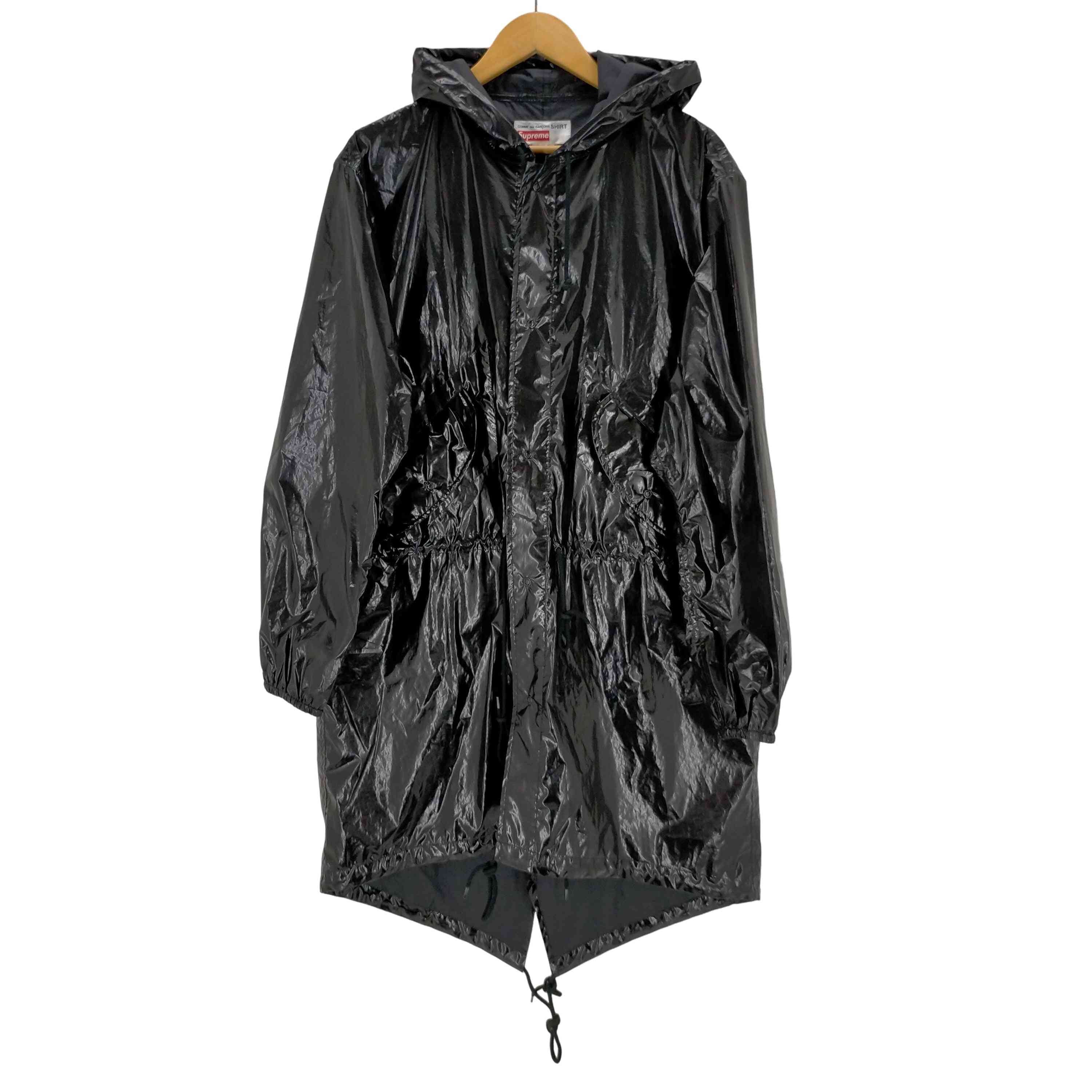 ジャケット・アウター Supreme COMME des GARCONS fishtail parka comme des garcons x Supreme Fishtail Parka Black Size Medium