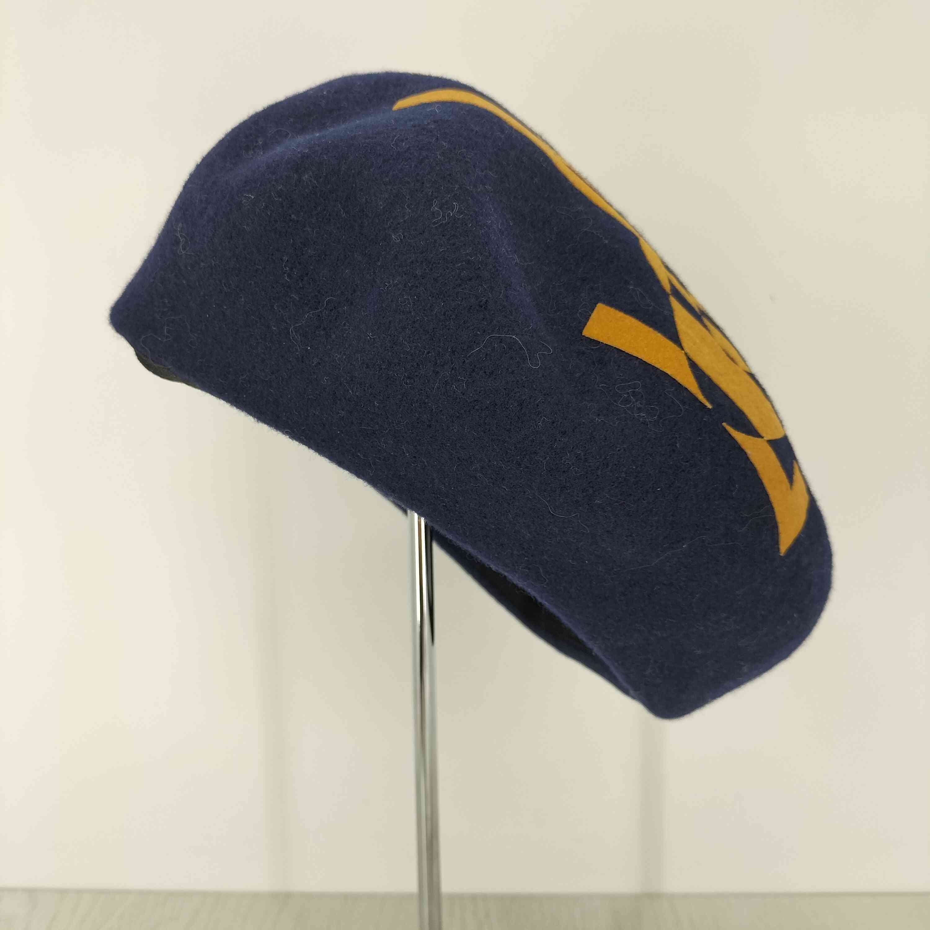 レア VivienneWestwood 日本製 ベレー ハンチング　刺繍 オーブ レア VivienneWestwood 日本製 ベレー ハンチング 刺繍 オーブ