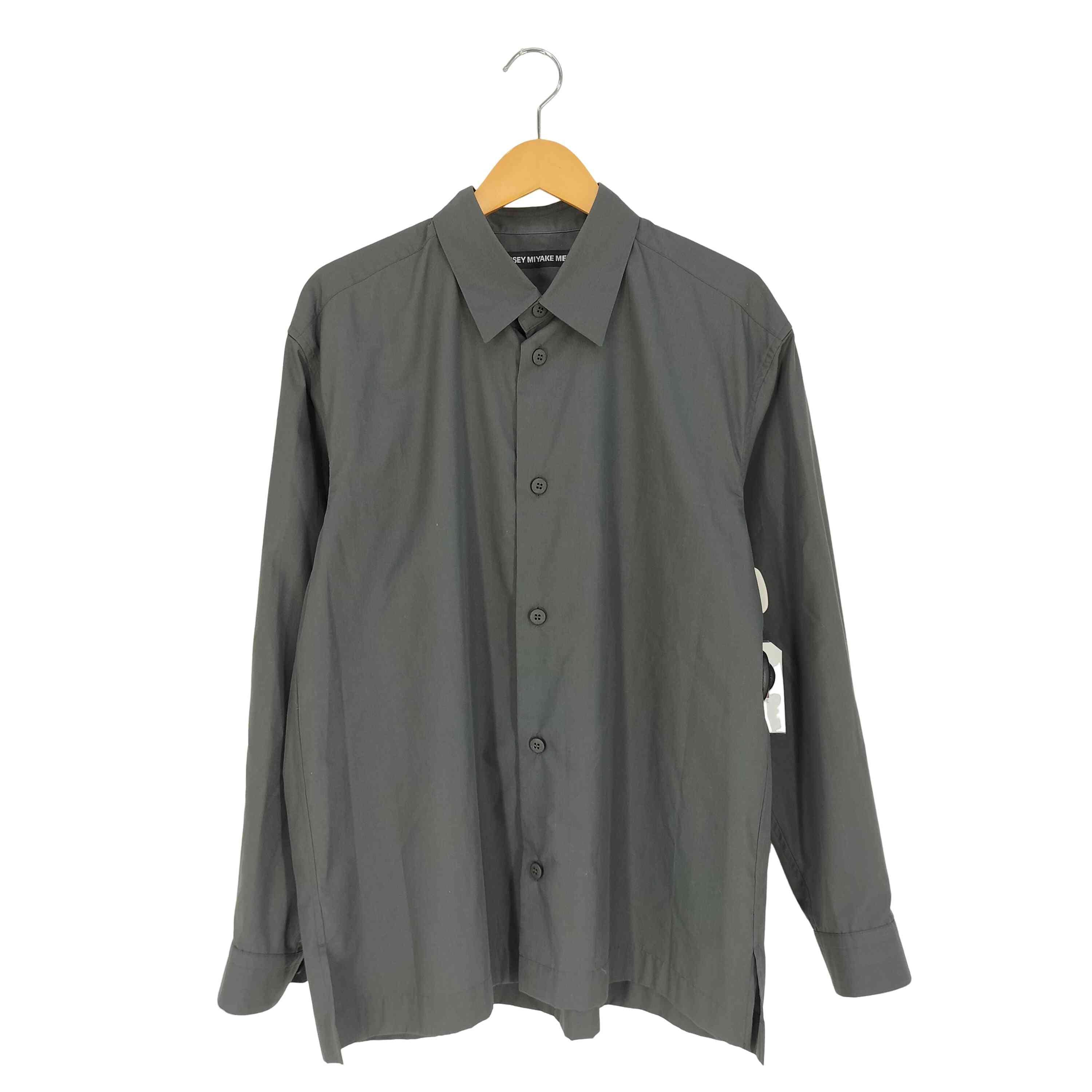 イッセイミヤケメン ISSEY MIYAKE MEN TEXTURED SHIRT テクスチャードシャツ メンズ JPN：3 –  ブランド古着買取販売バズストア