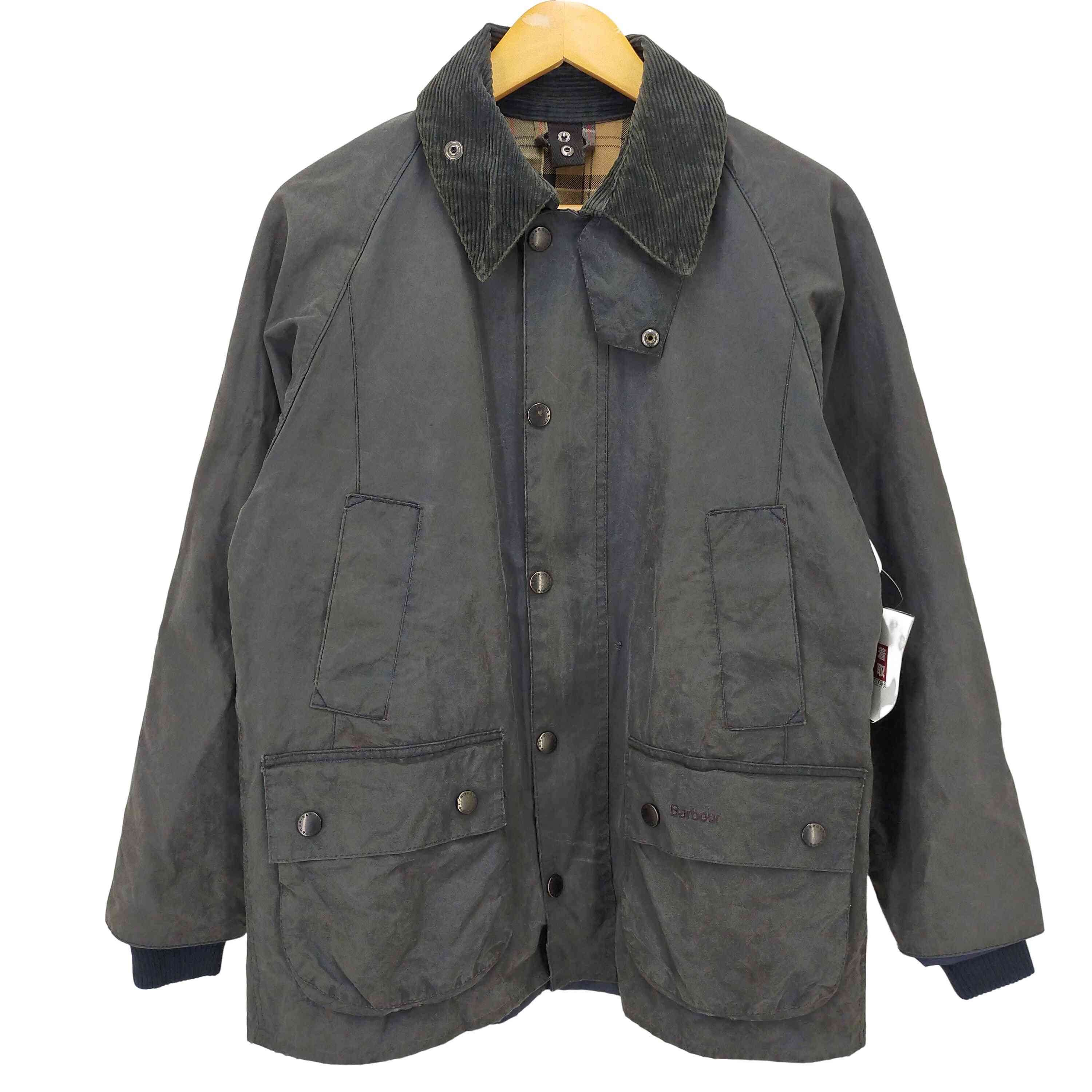 バブアー Barbour イングランド製 3ワラント BORDER JACKET オイルド 