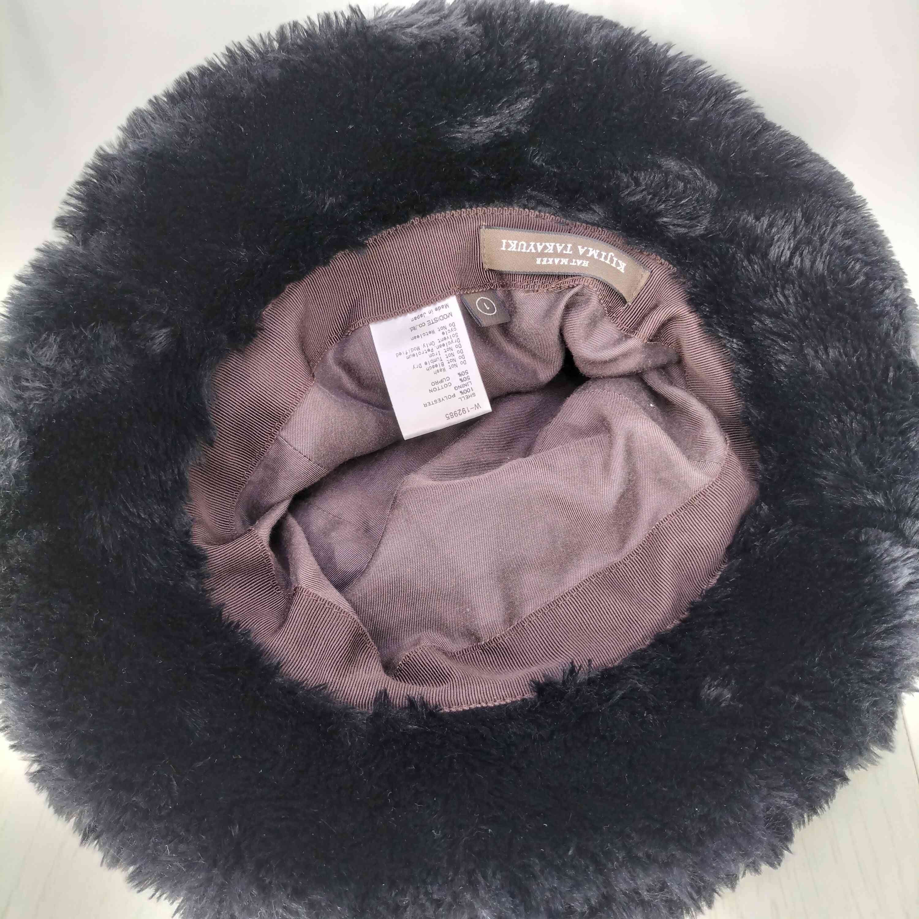 KIJIMA TAKAYUKI ファーハット KIJIMA TAKAYUKI (キジマタカユキ) FAUX FUR 4PANEL HAT / フェイク
