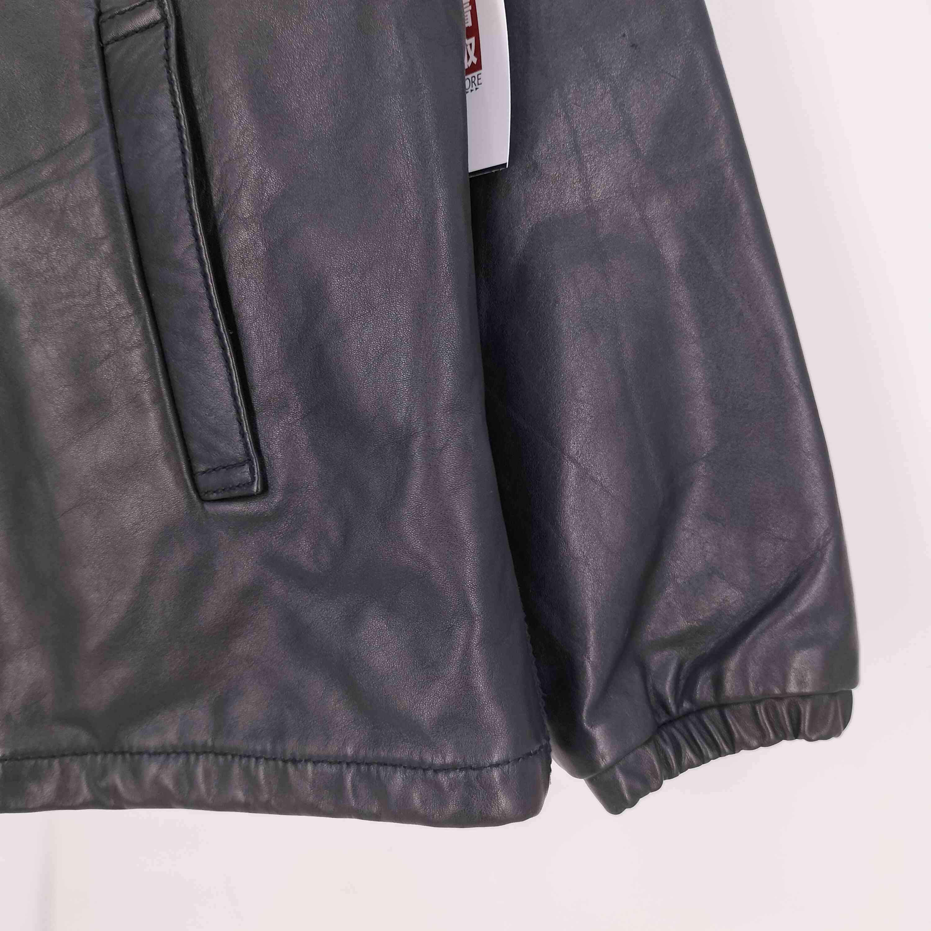 ビームスボーイ BEAMS BOY レザー コーチジャケット レディース