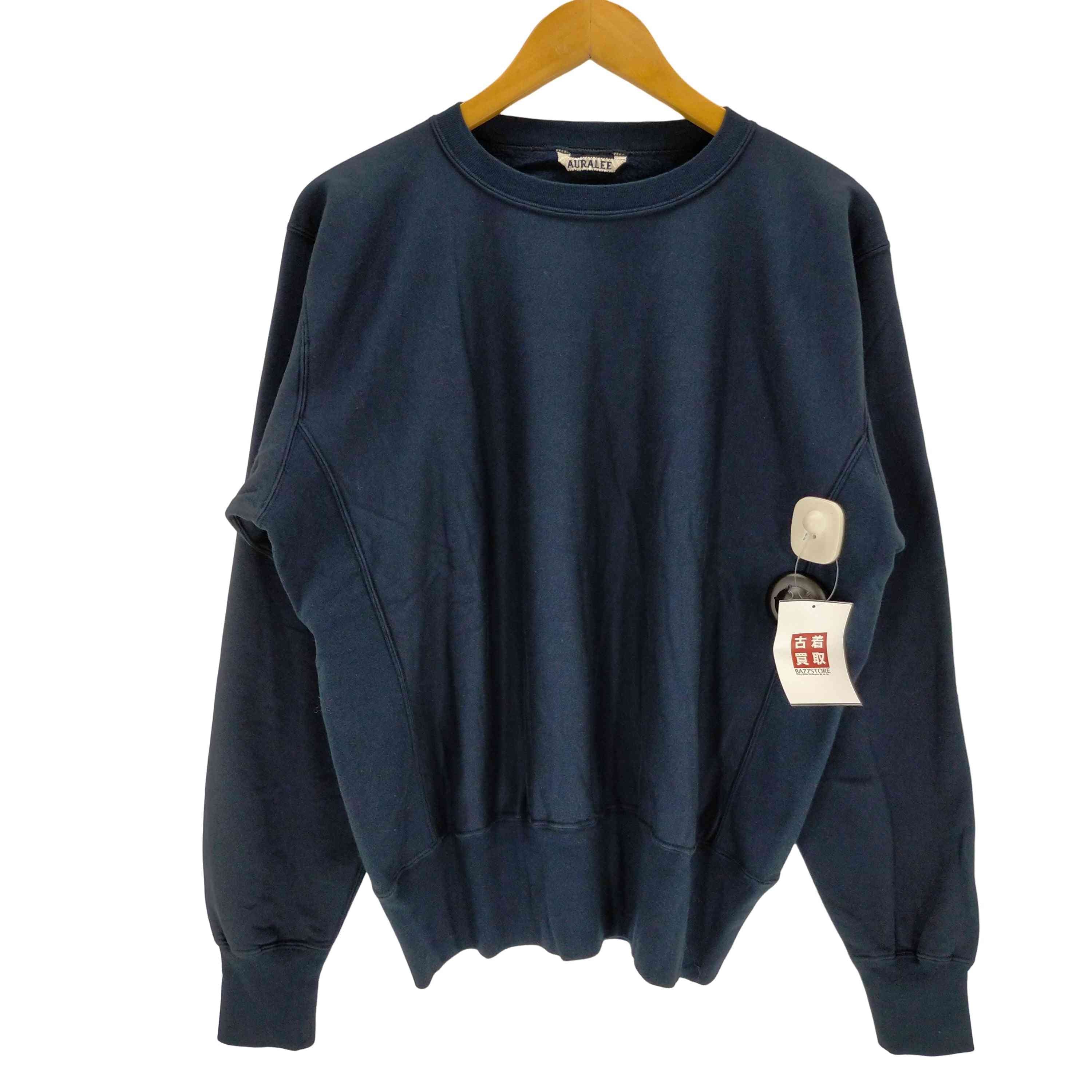 オーラリー AURALEE ELASTIC HIGH GAUGE SWEAT P/O メンズ JPN