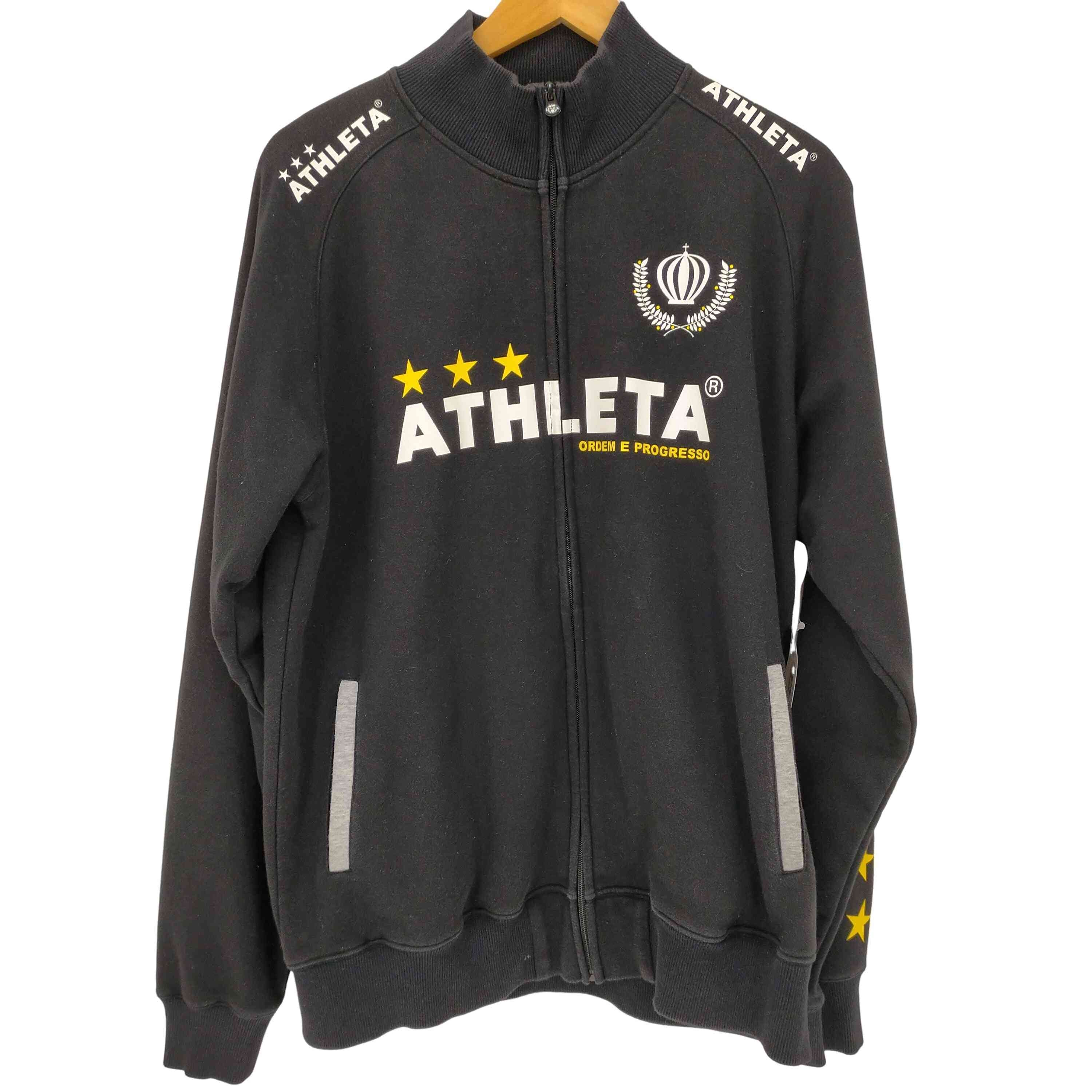 アスレタ ATHLETA 両面プリント L/S ジップアップジャケット