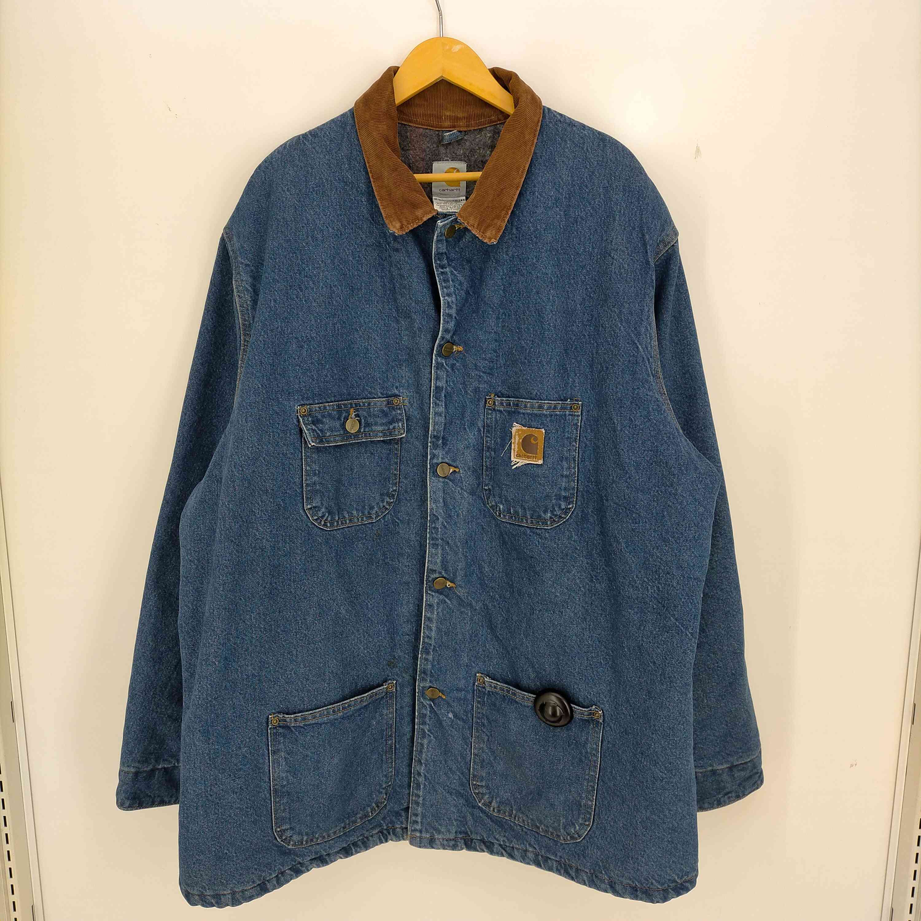 カーハート Carhartt 90-2000s USA製 裏地ブランケット ミシガンチョア