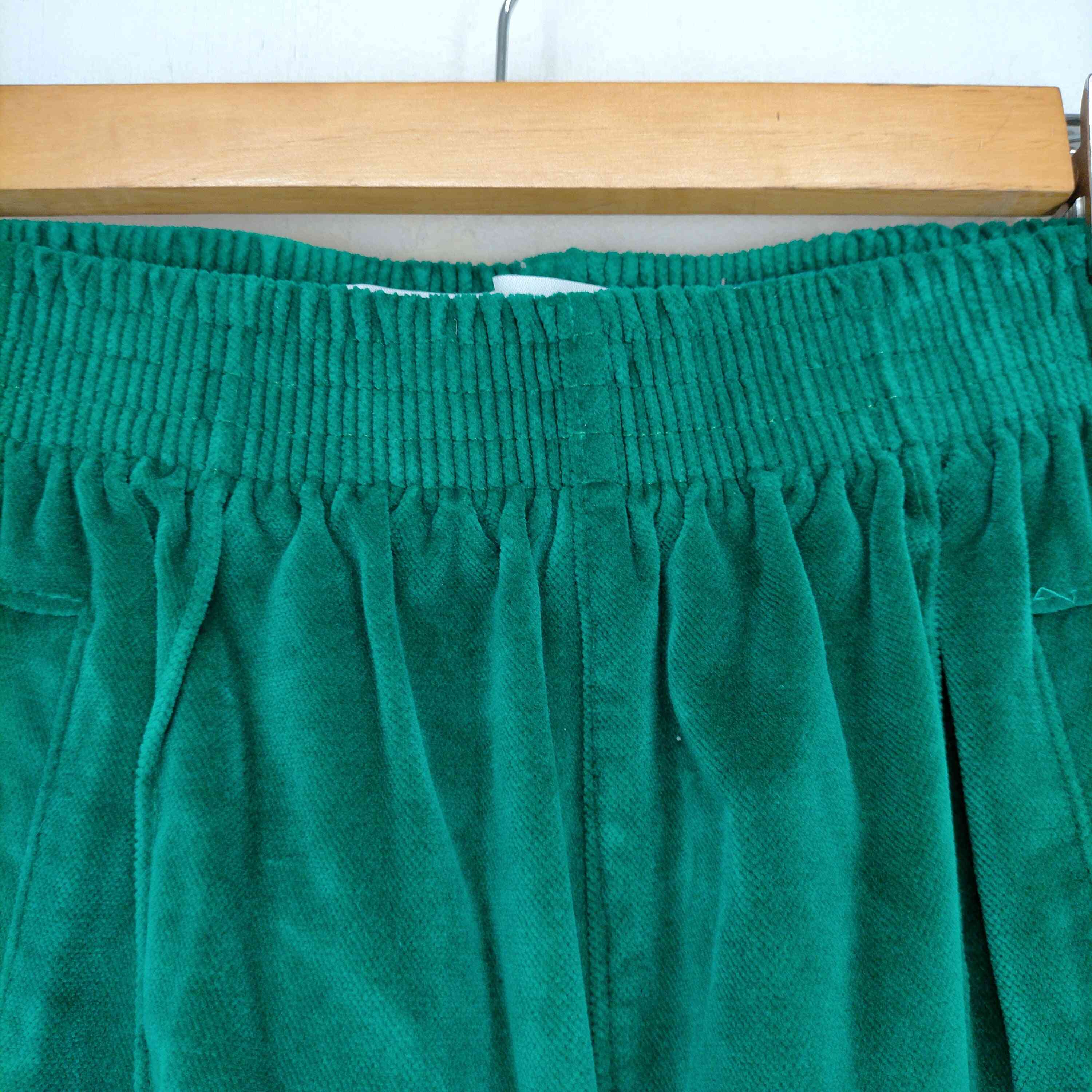 PARADOXE PARIS ベロア サイドライン トラックパンツ センターシーム