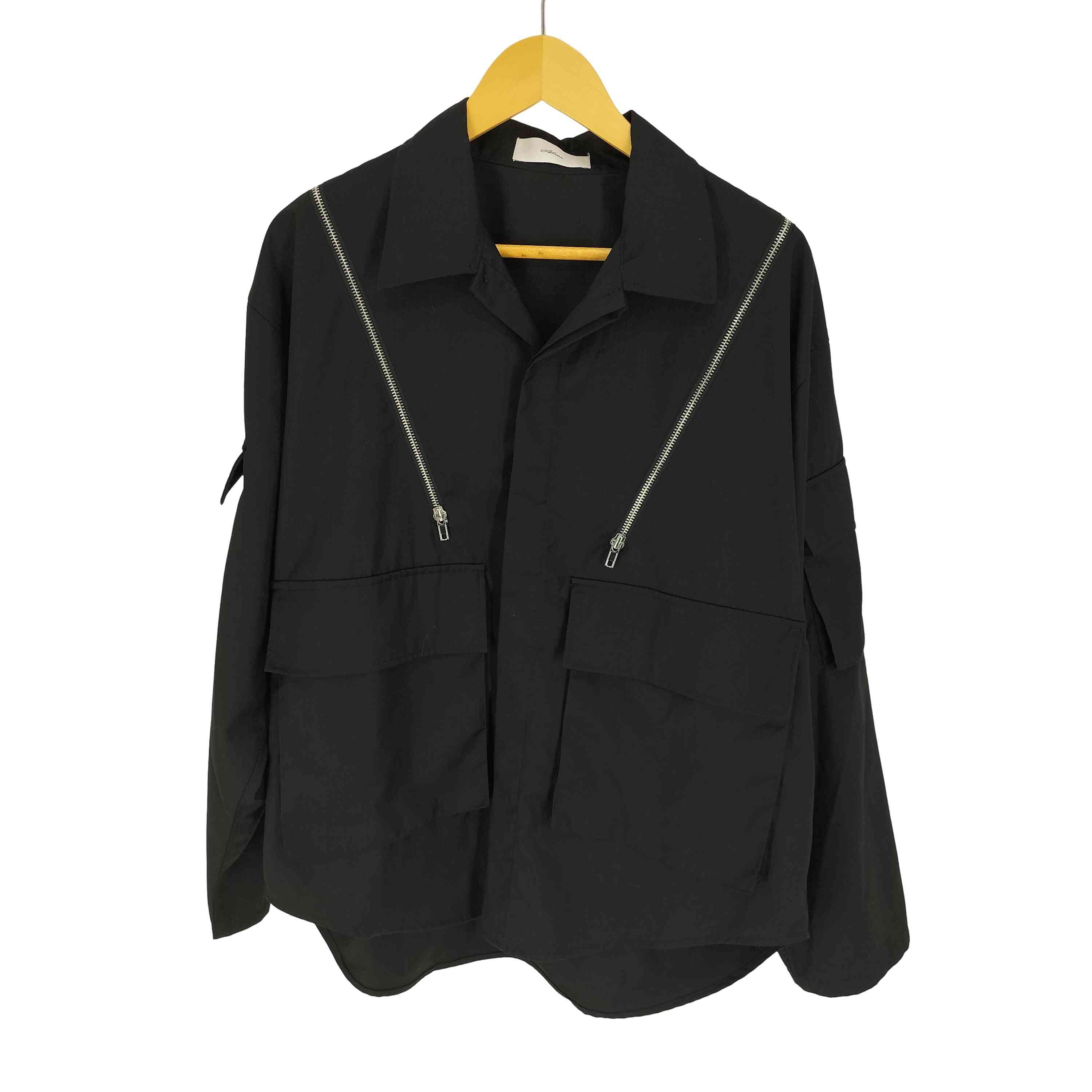 ジャケット・アウター ADRER military flyfront shirt jacket ADRER（アドラー）の「military flyfront shirt jacket