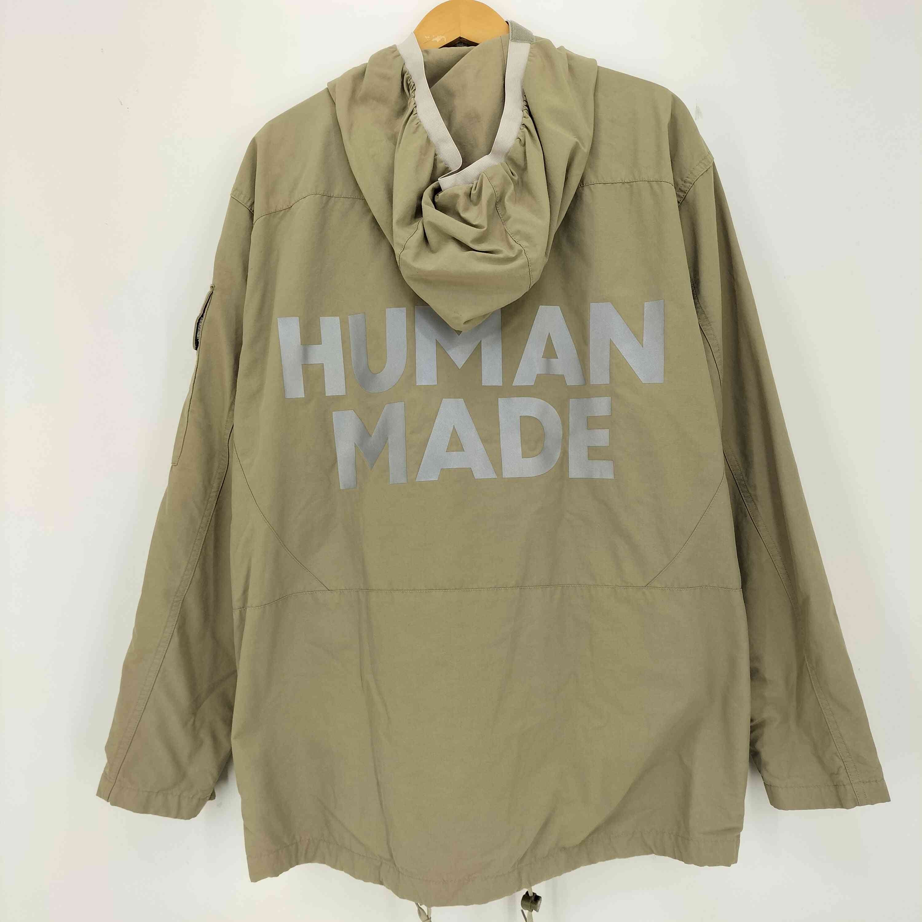 ヒューマンメイド HUMAN MADE MOUNTAIN PARKA BEIGE メンズ JPN：XL