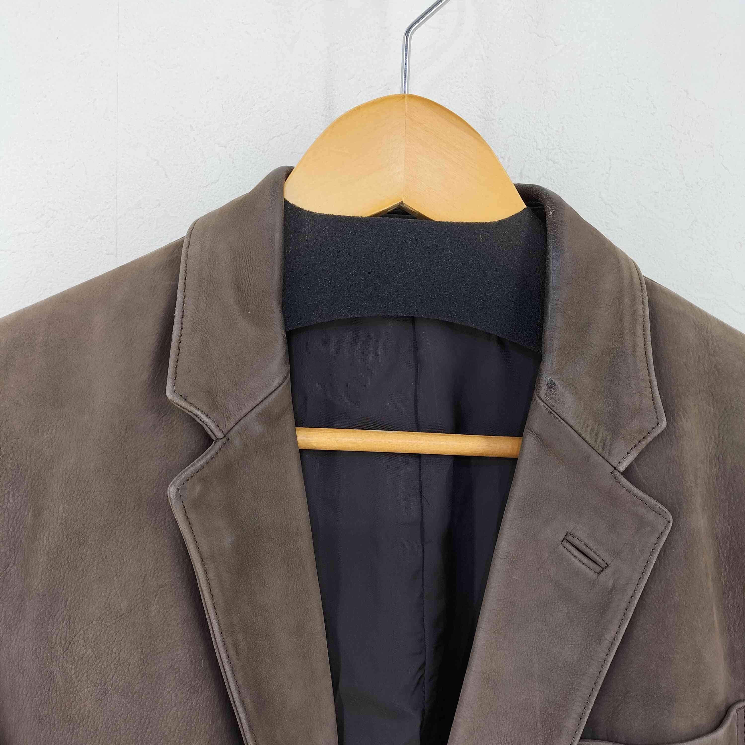 マーガレットハウエル MARGARET HOWELL カウレザー テーラード