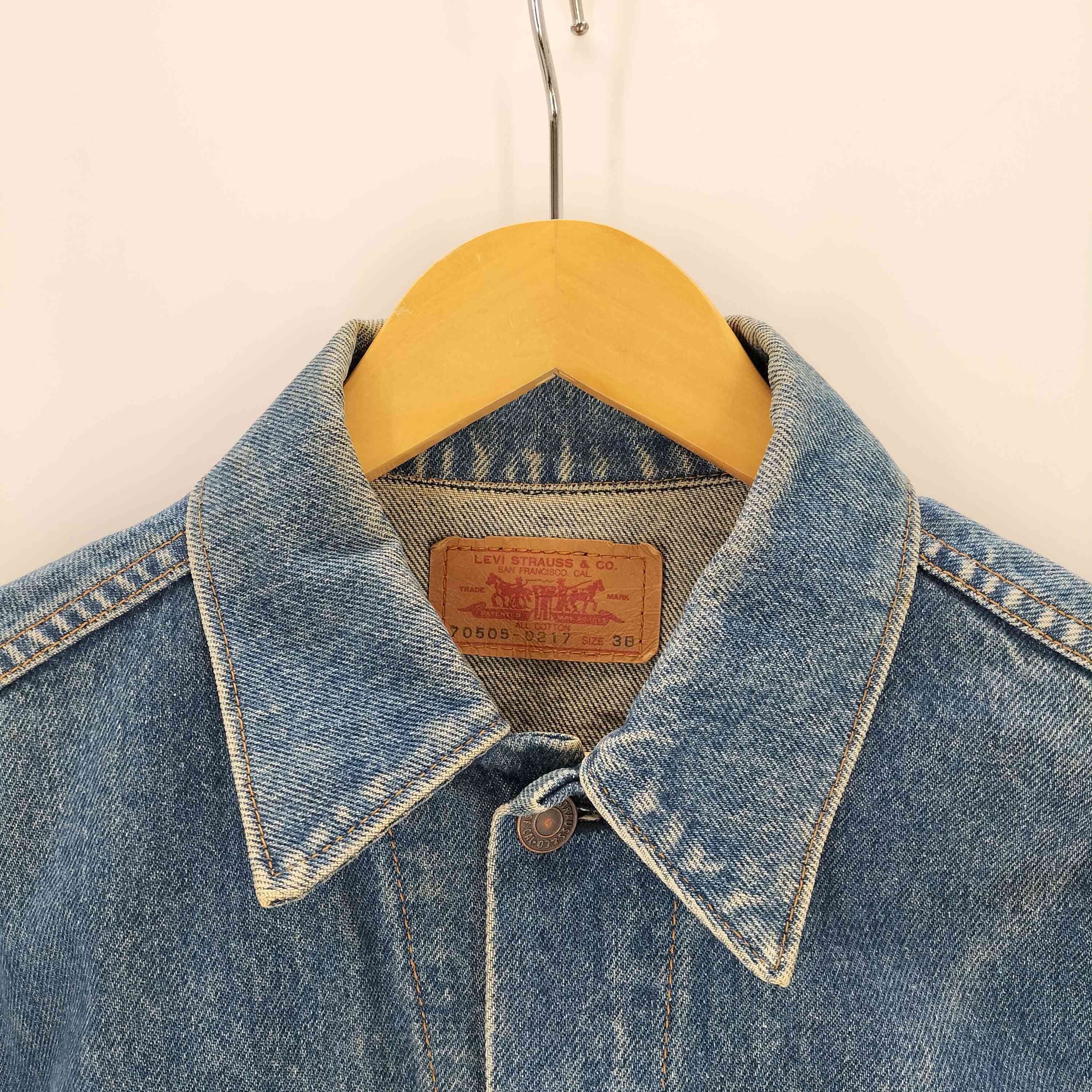 リーバイス Levis 92年製 70505-0217 3rd j02 デニムジャケット メンズ