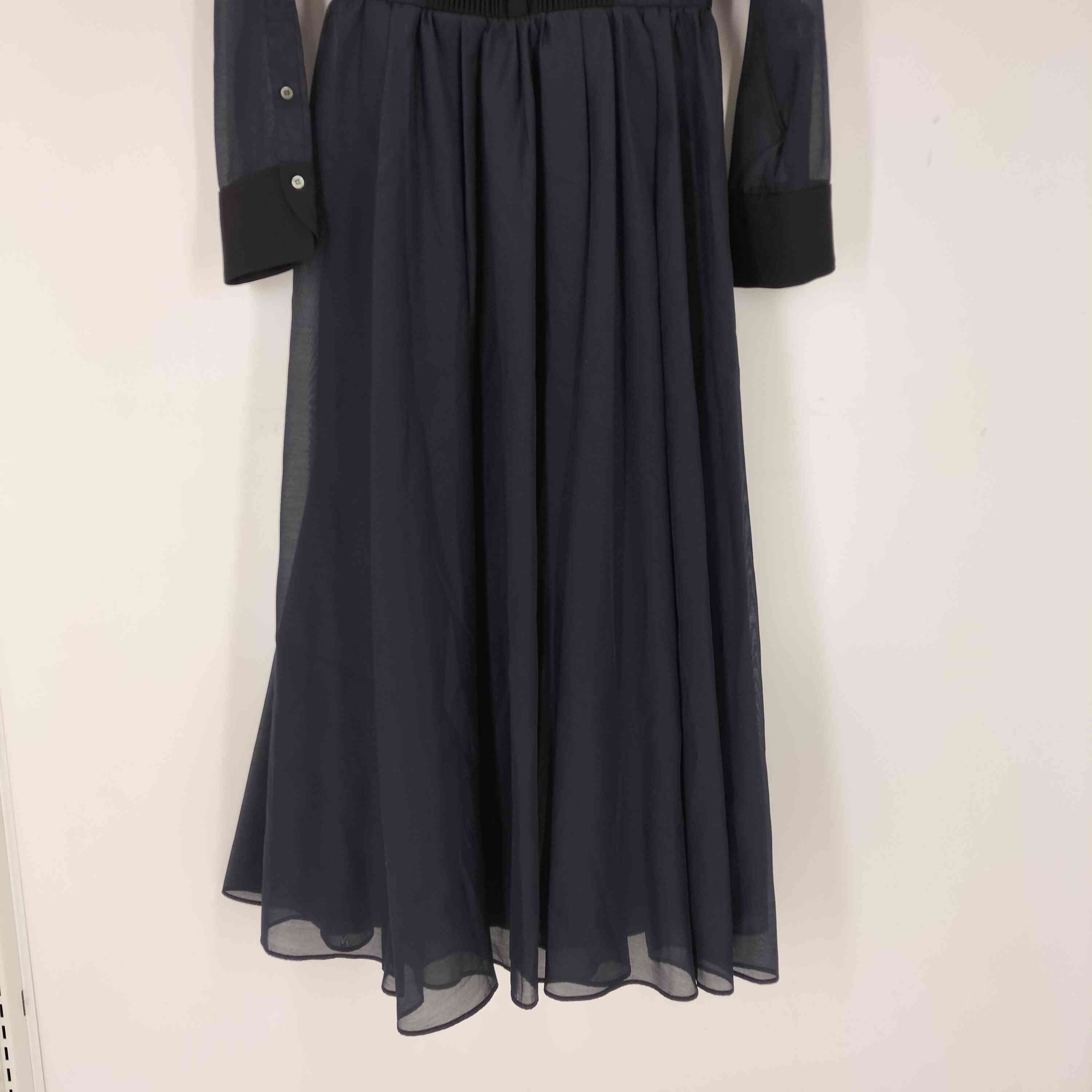 アニュアンス anuans シアードッキングピンタックブザムワンピース