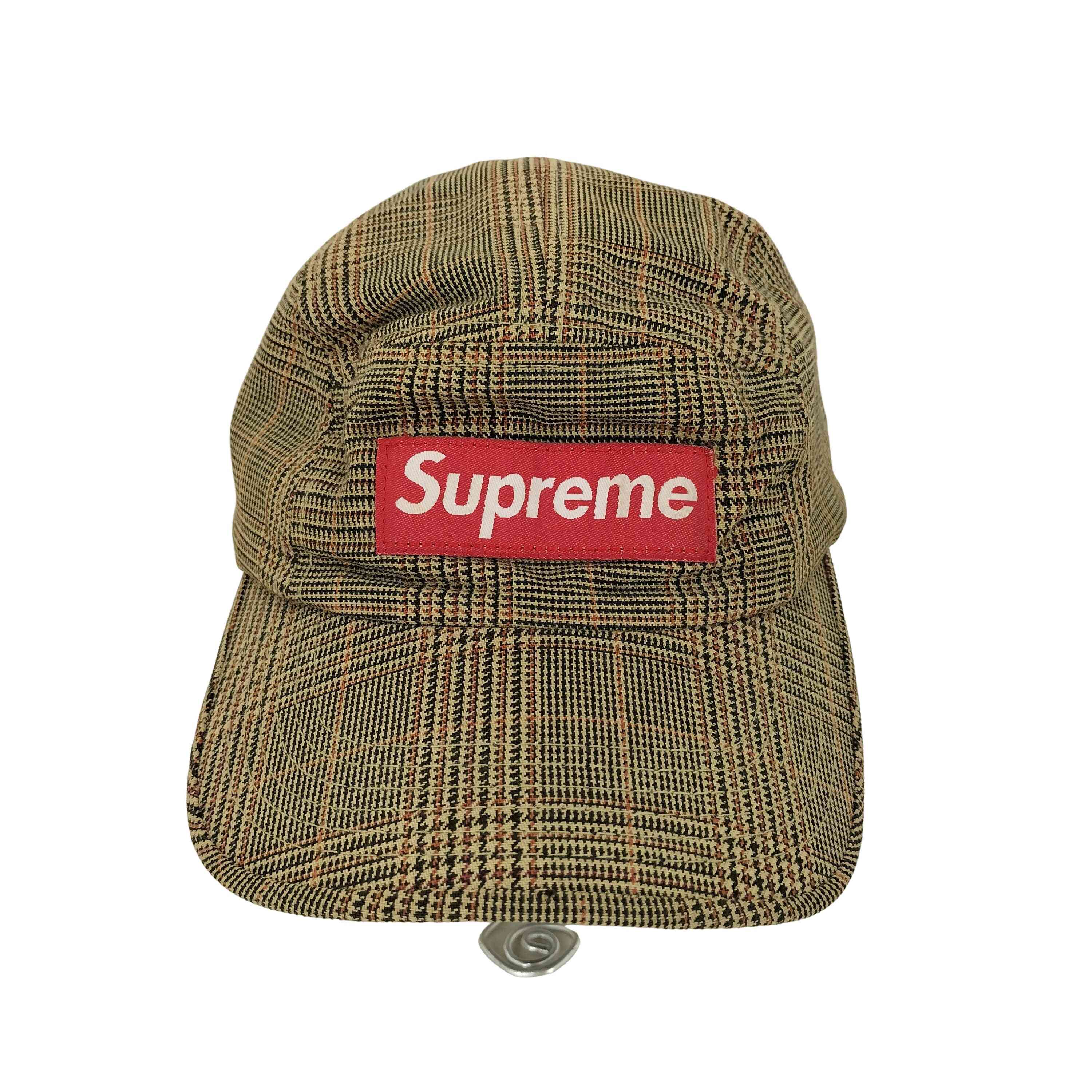シュプリーム Supreme Houndstooth Camp Cap 千鳥格子 メンズ