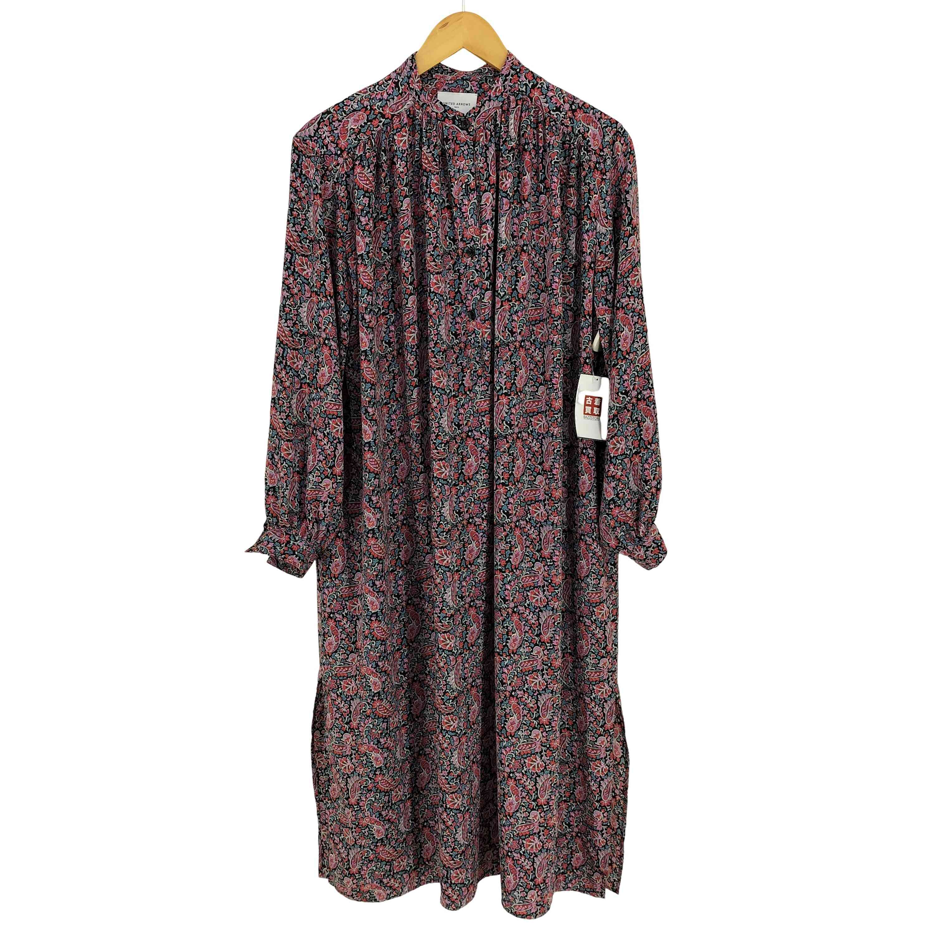 ユナイテッドアローズ UNITED ARROWS ペイズリー ワンピース