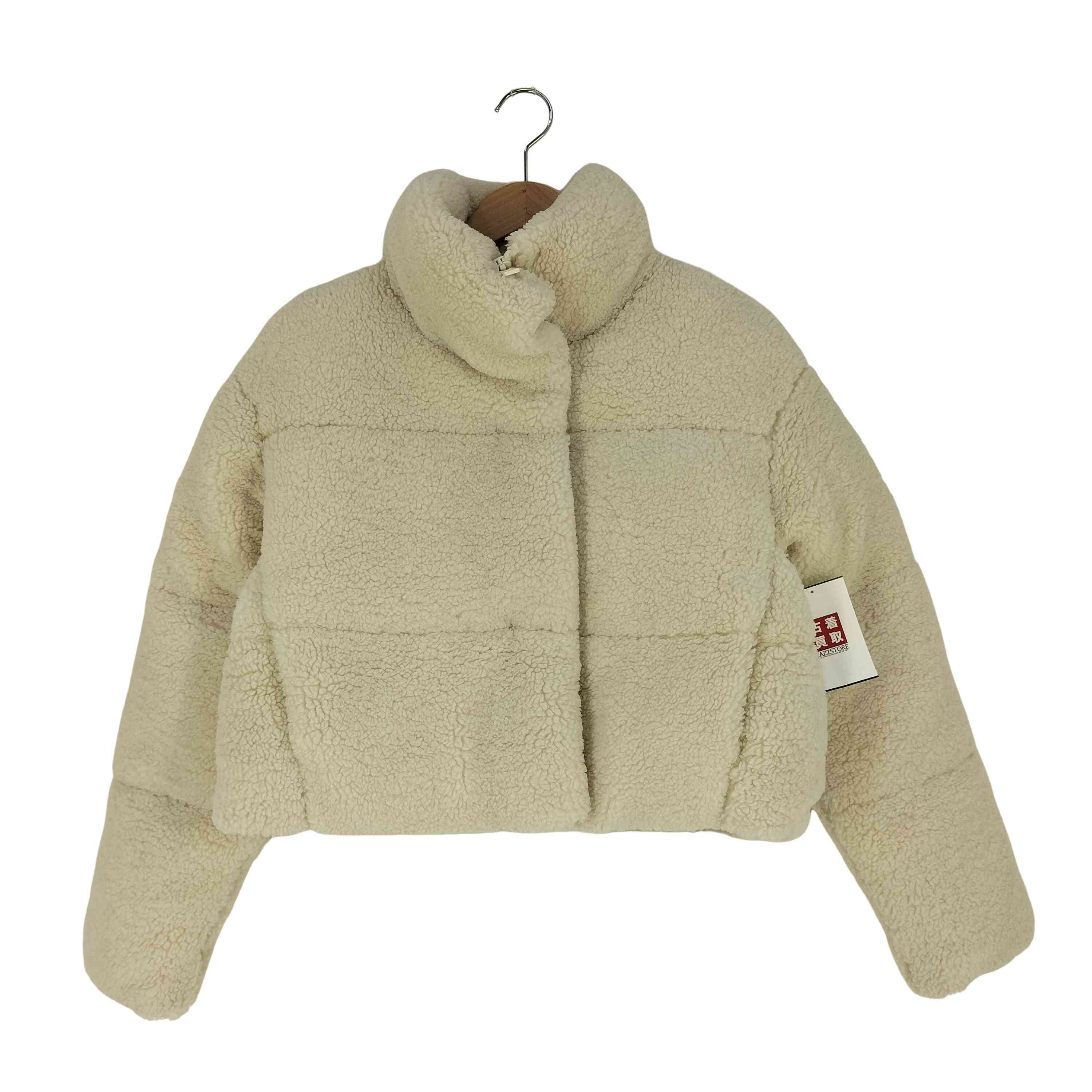 ZARA 覆さ クロップドフェイクボアジャケット