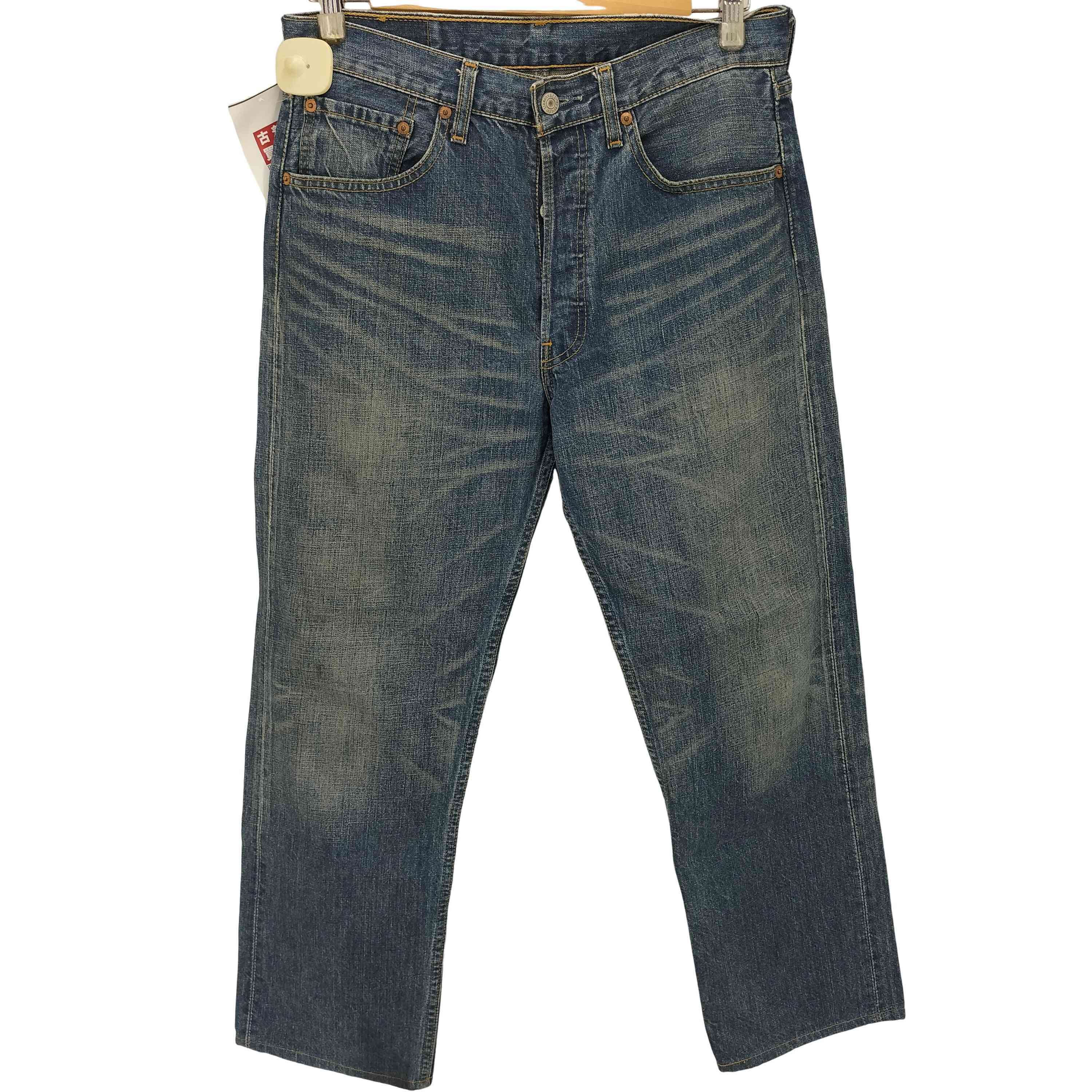 美品✨Levi's デニム 501xx W33 フィリピン製 359 L32 90s Levis 501 フィリピン製 359 濃紺 デニムW33 L32 - パンツ特別