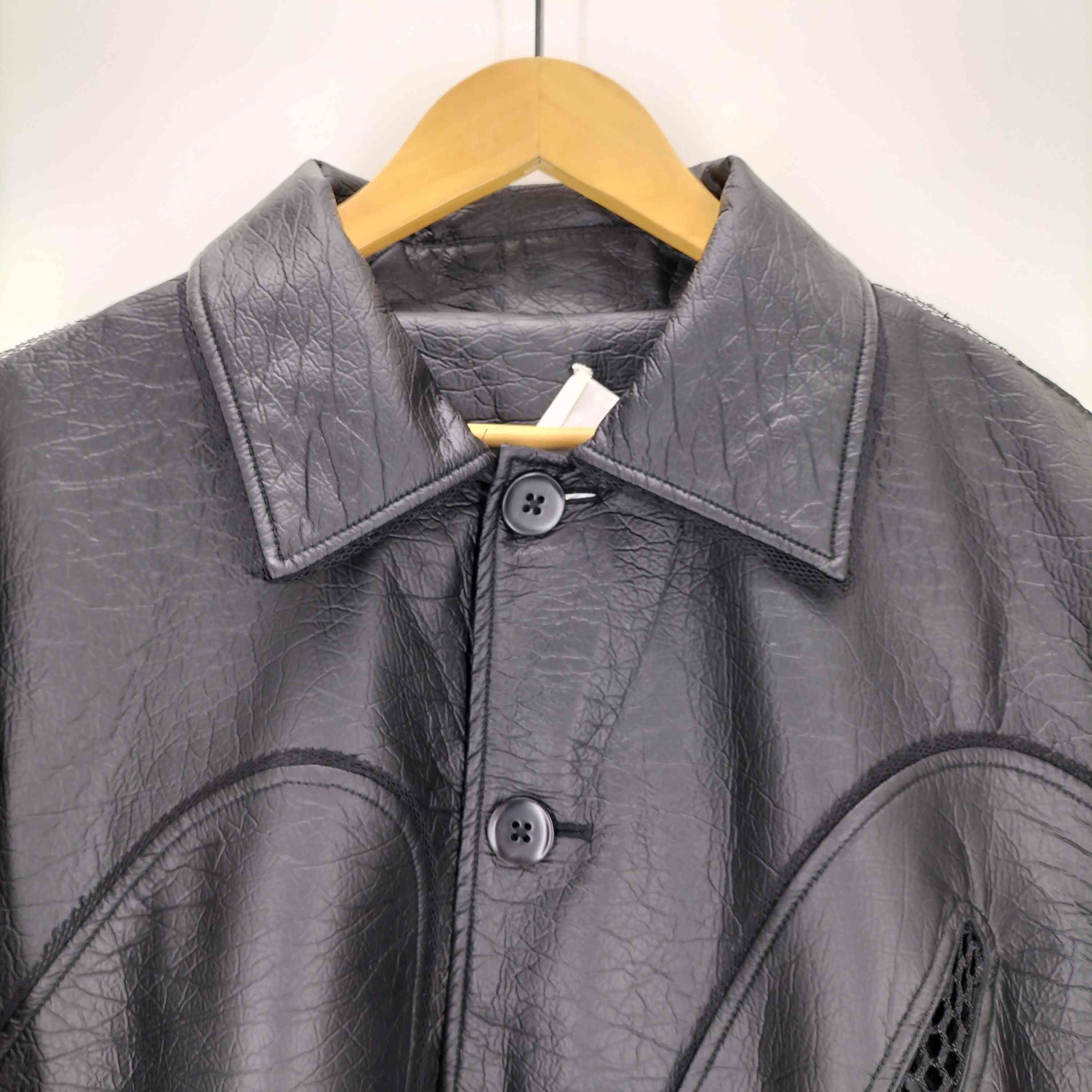 NUT EMPEROR(ナットエンペラー) PU LEATHER COAT New Arrival 】 JXXX