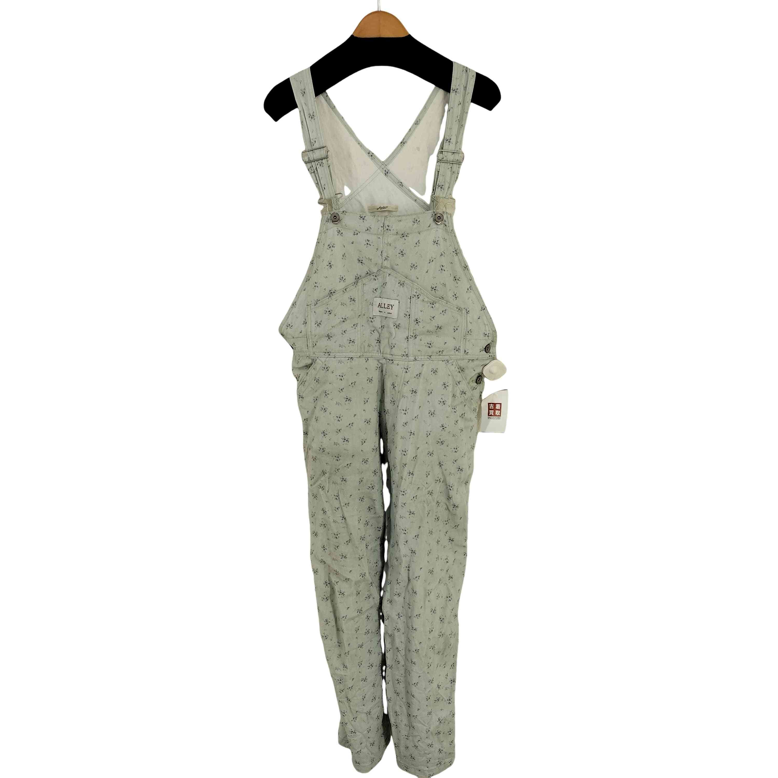 Alley】フラワープリントツイルサロペット 新品アリーバイダブル