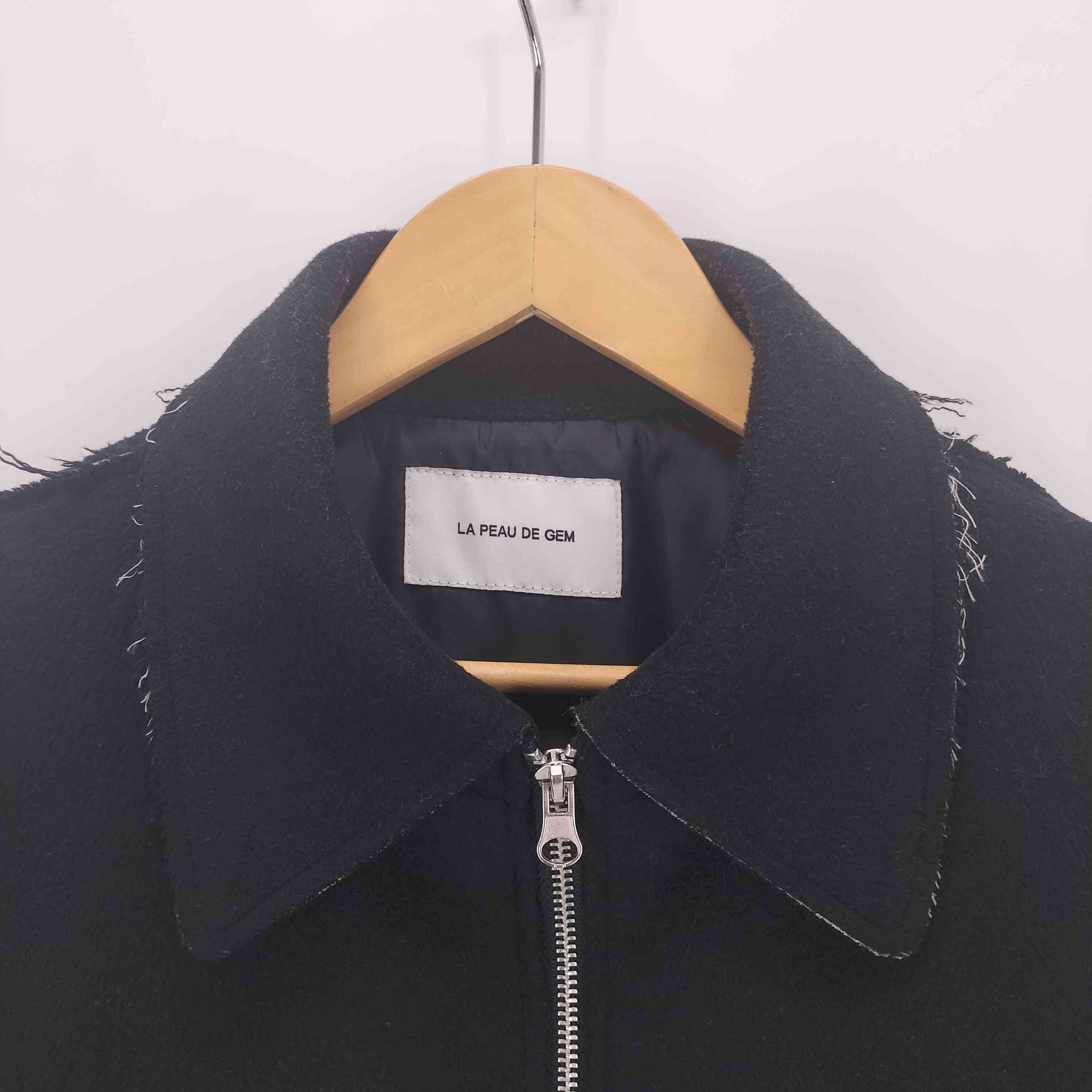 LA PEAU DE GEM デニムカバーオール ブラック ⭐︎H⭐︎様専用