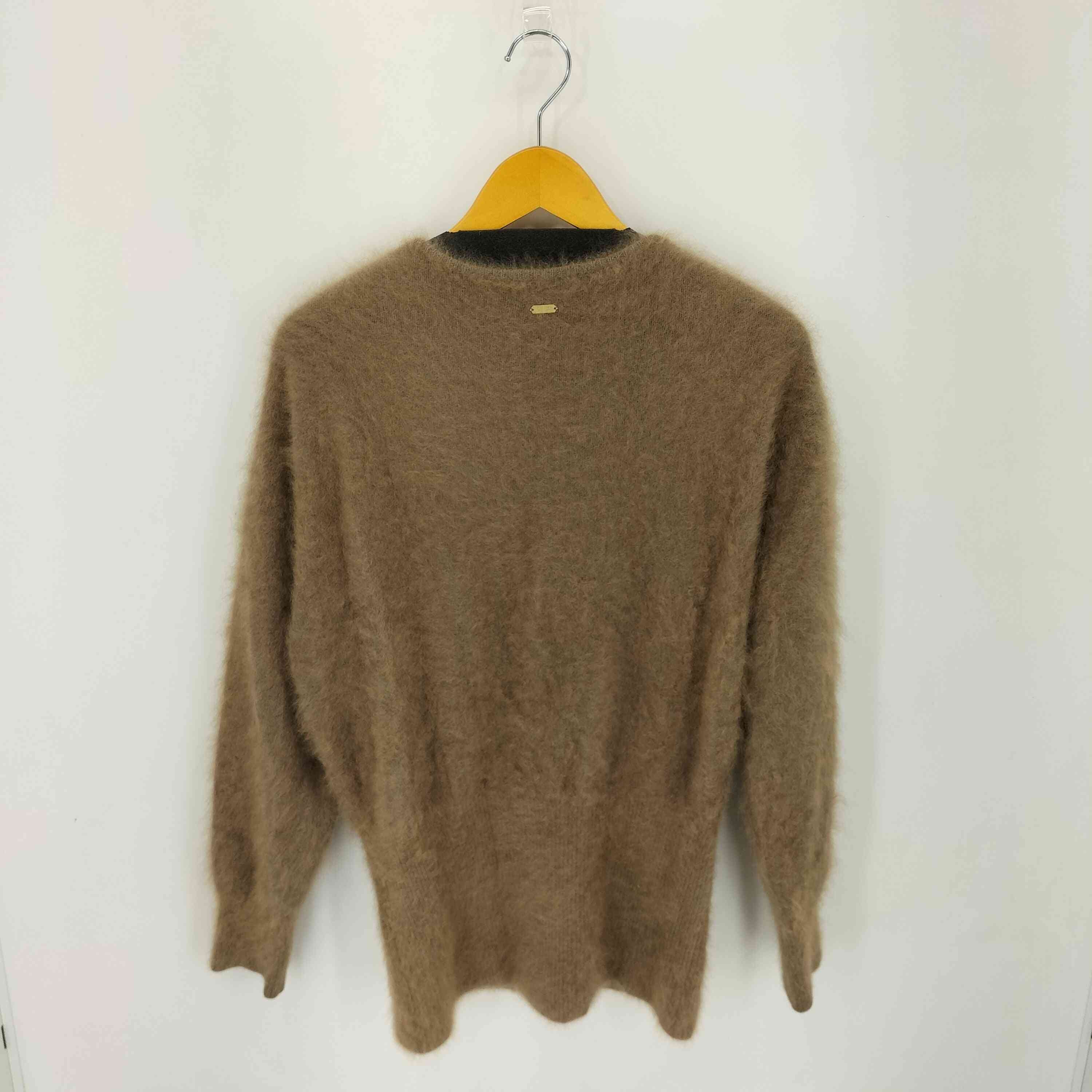 GALLARDA GALANTE キーネック ラクーンニット