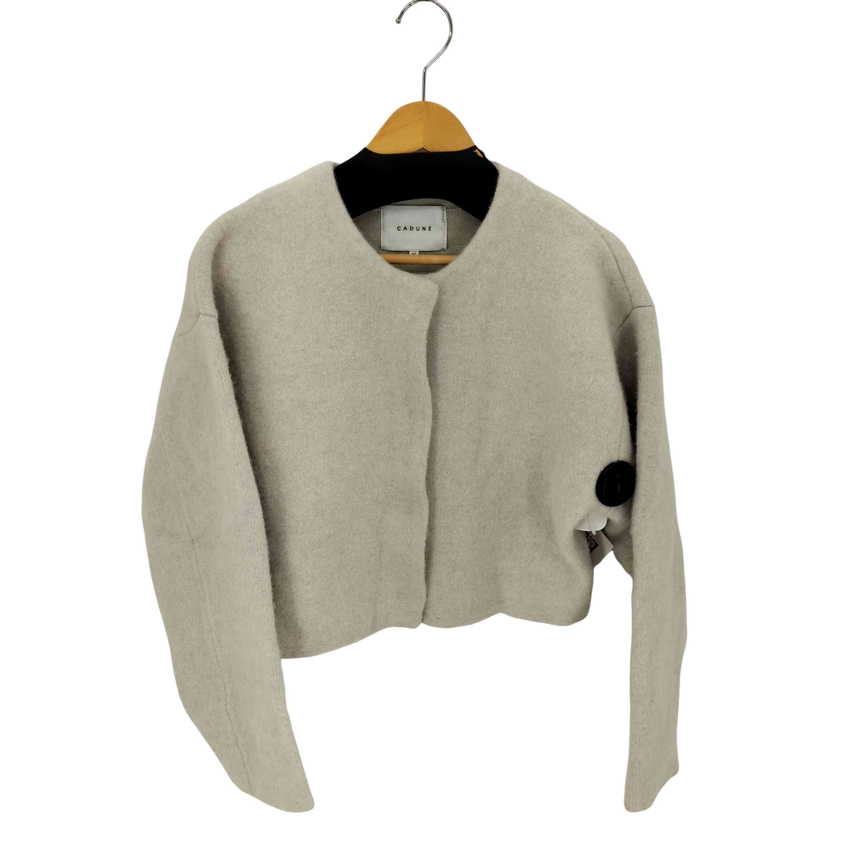 カデュネ CADUNE ふわふわショートカーディガン レディース JPN：36  
