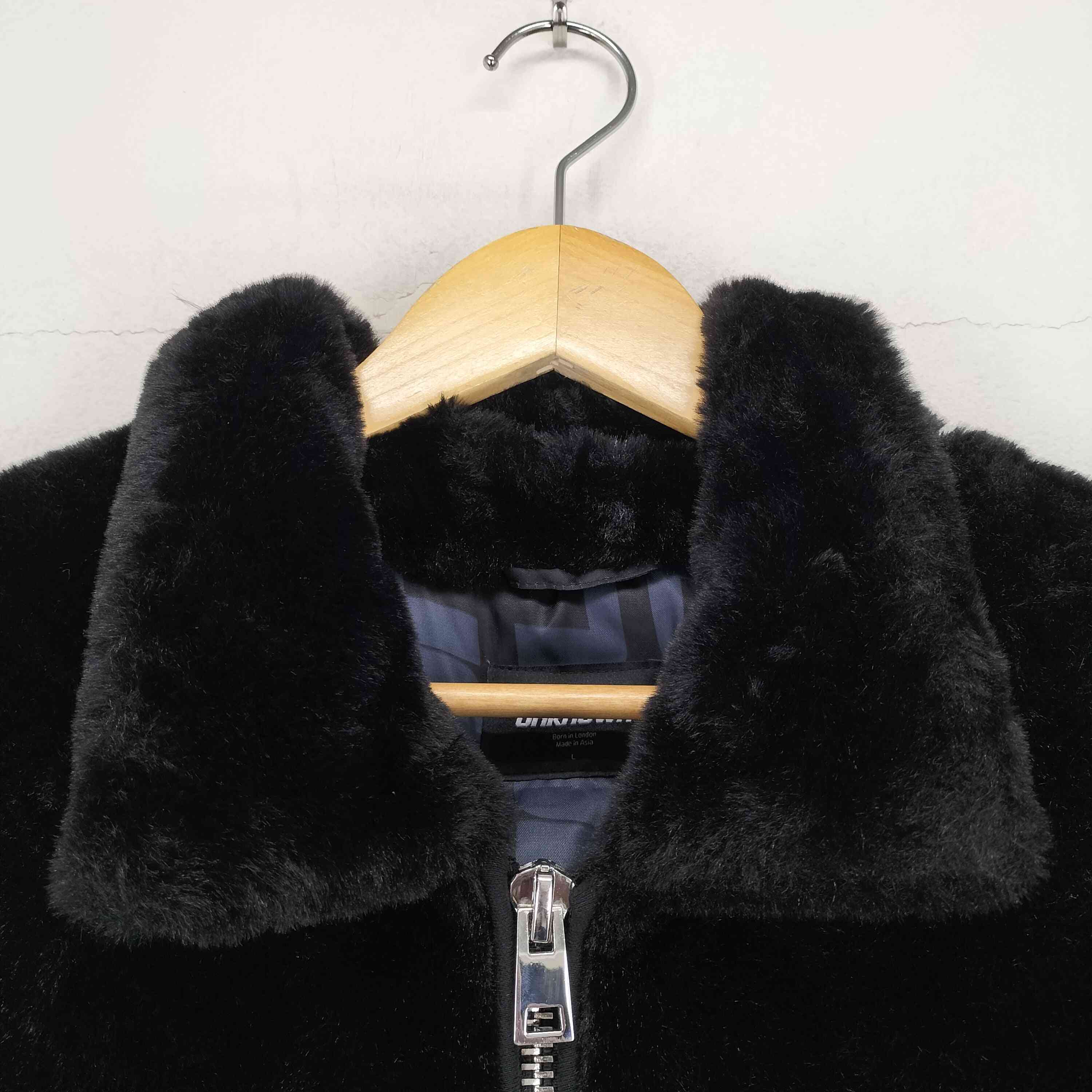 アンノウンロンドン UNKNOWN LONDON Faux Fur Jacket メンズ JPN：L – ブランド古着買取販売バズストア