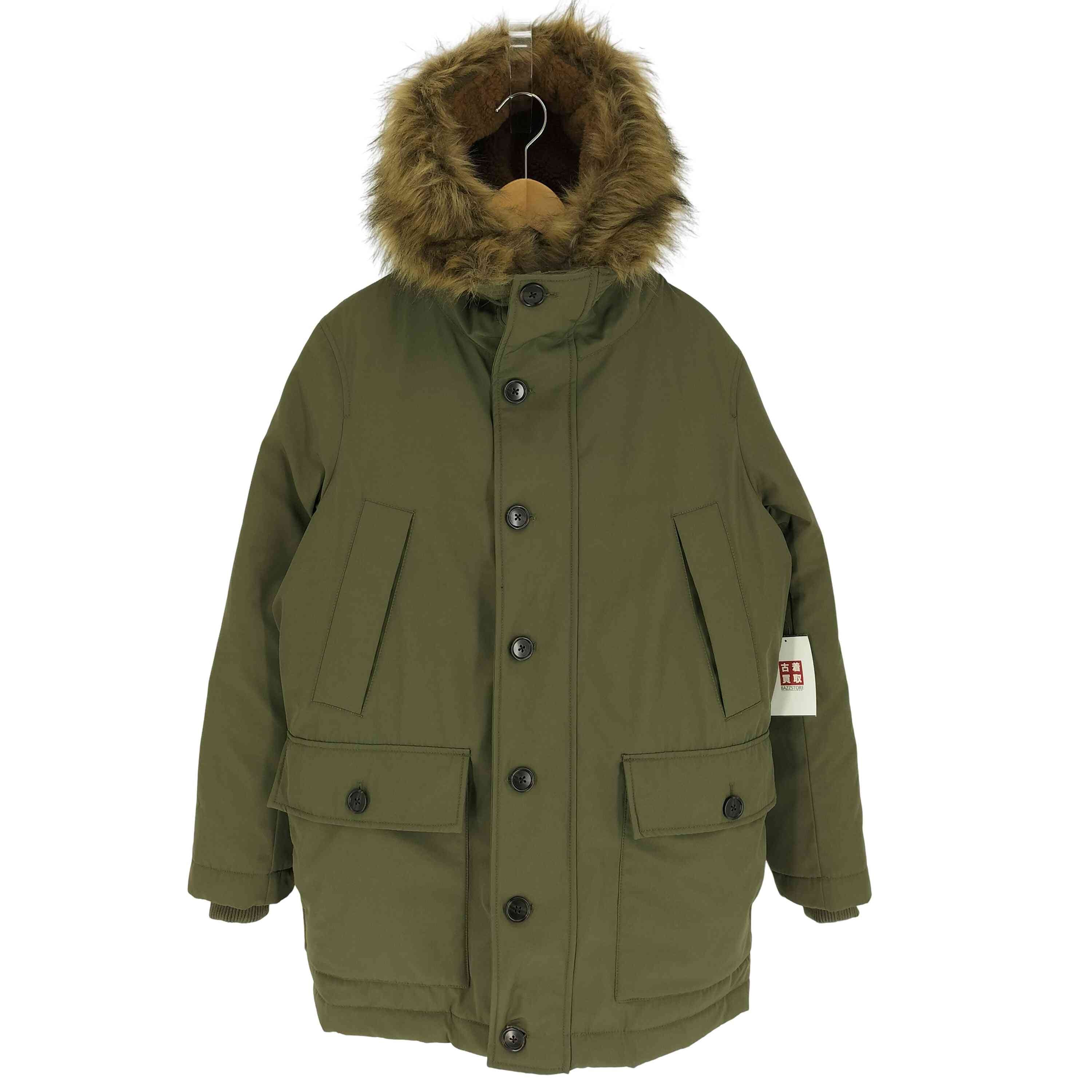 GAP　ファー付きモッズコート　ダウンコート　メンズ ギャップ Gap 20AW フード裏ボア ファーフーデッド ダウン