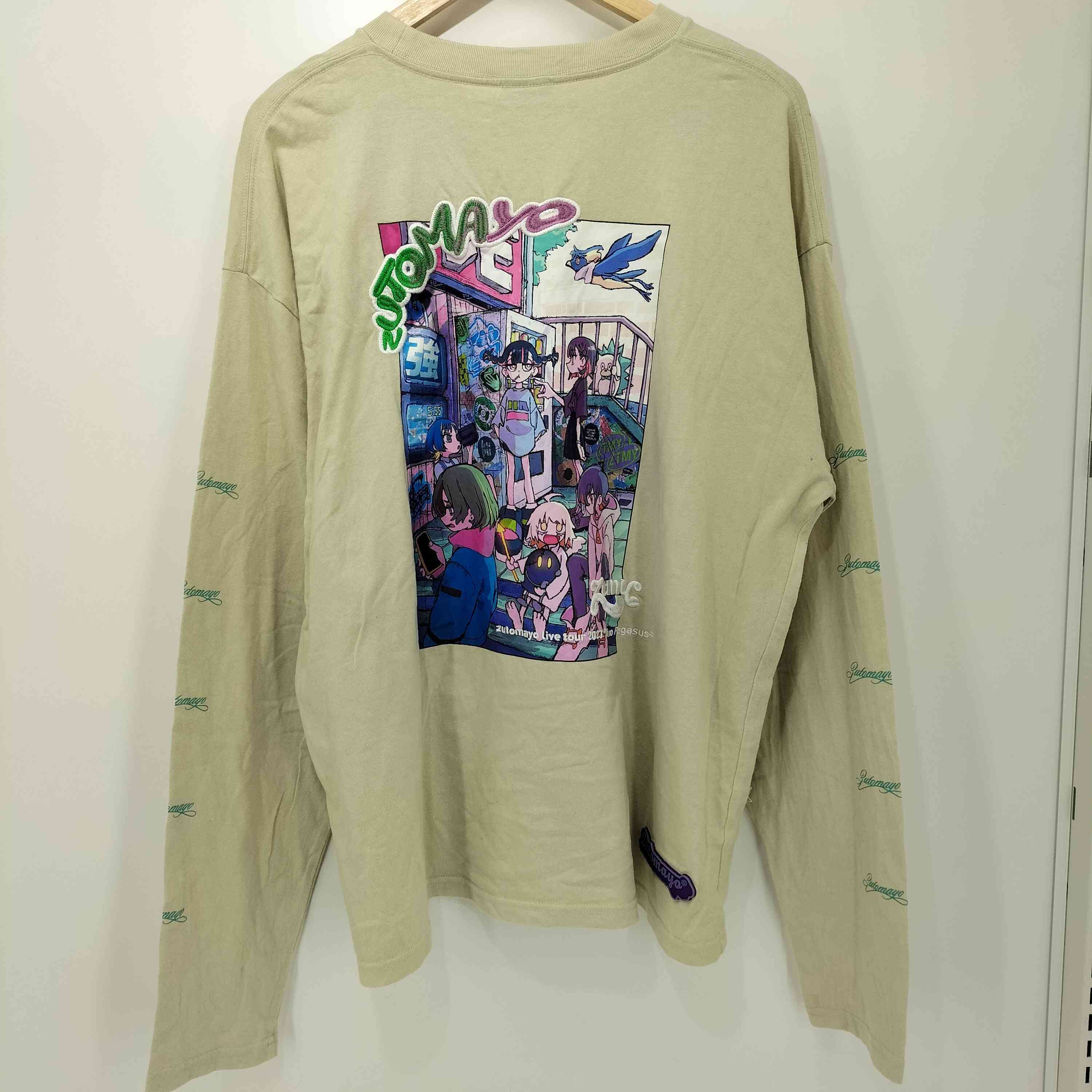 ずっと真夜中でいいのに 5th HP TOP LongTee 1 Ivory L 5th HP TOP LongTee 1 (Ivory) - ZUTOMAYO MART