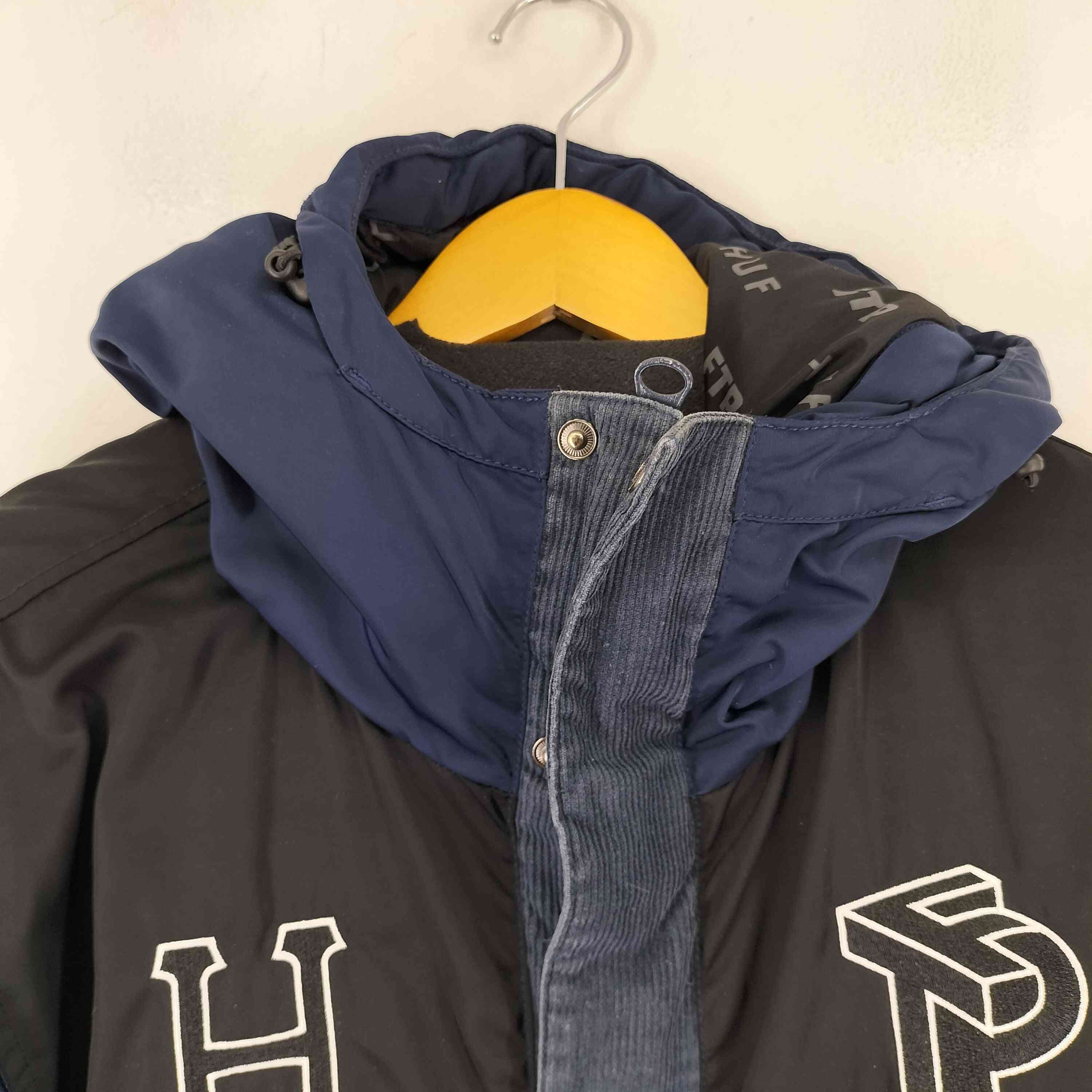 ハフ HUF ×FTP フロント刺繍 中綿ナイロンジャケット メンズ JPN：M  