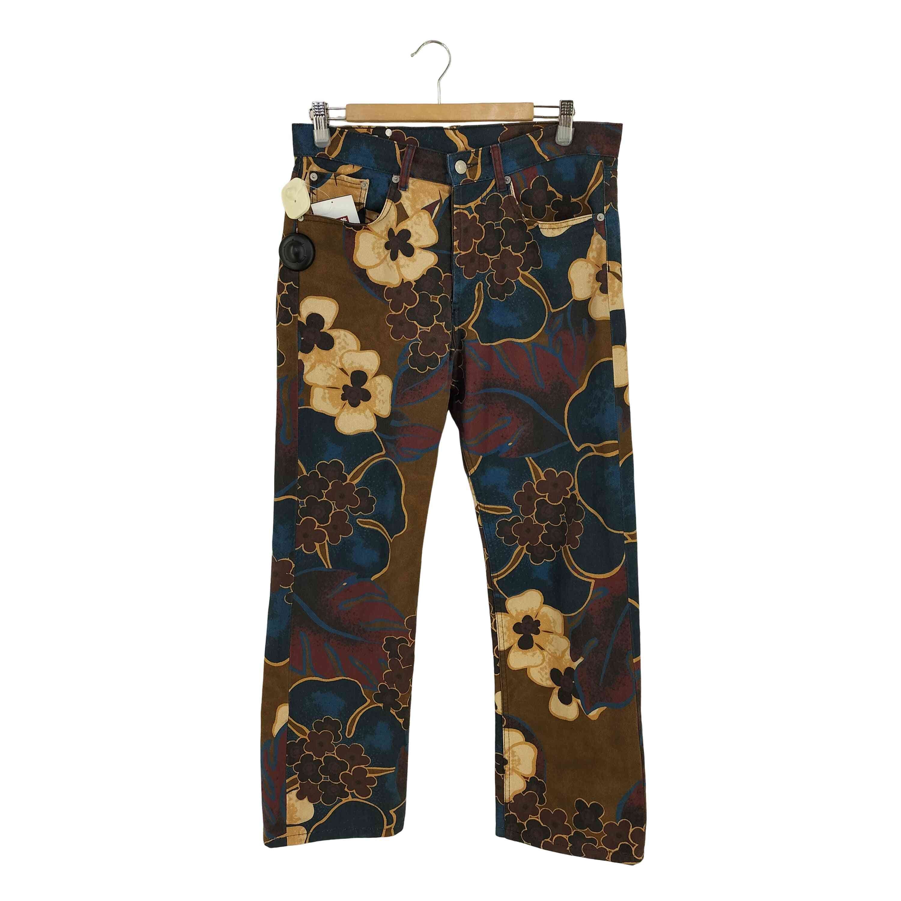 Dries Van Noten フラワープリント ショートパンツ ボタニカル