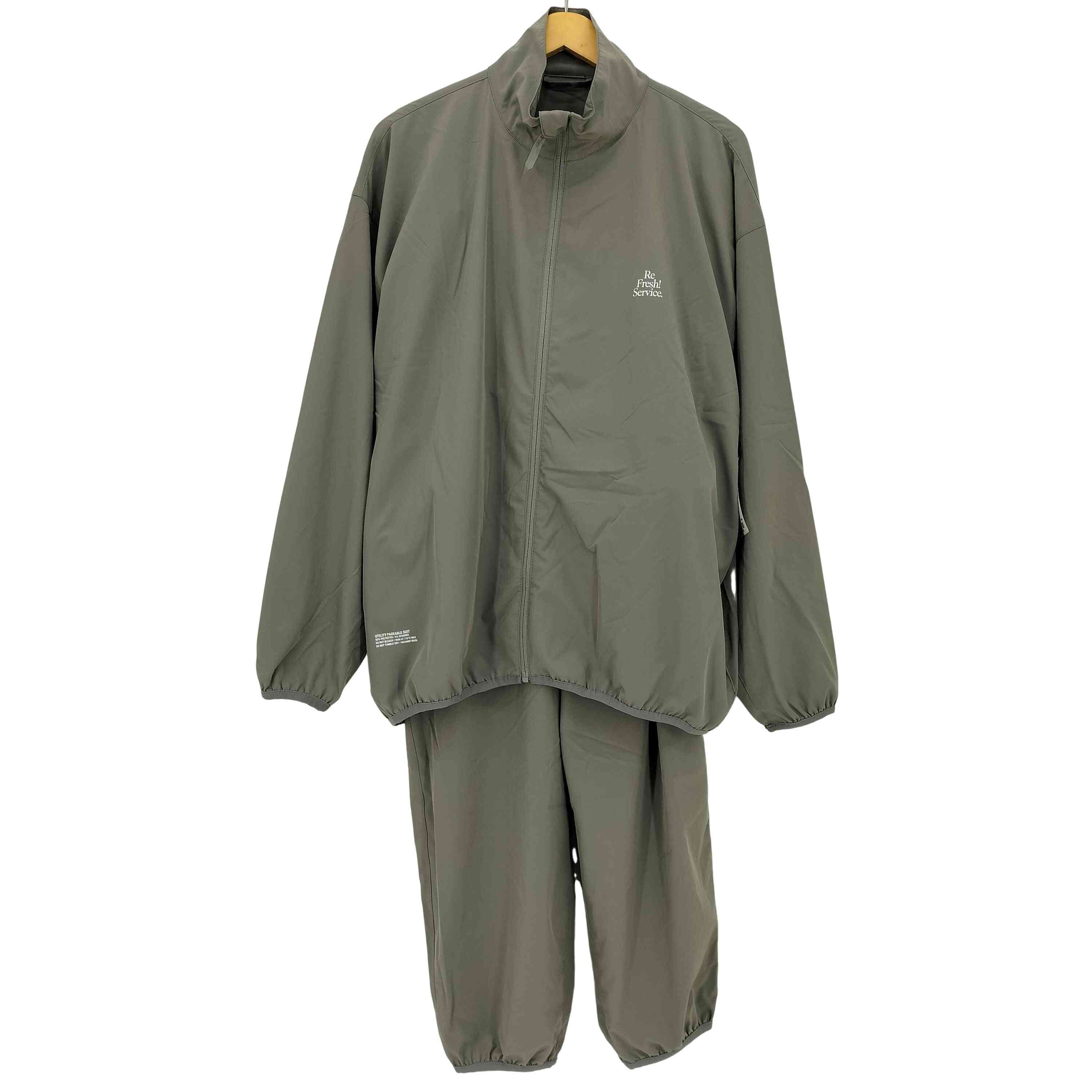 ReFresh!Service. UTILITY PACKABLE SUIT(GRAY)style 2024.6.21