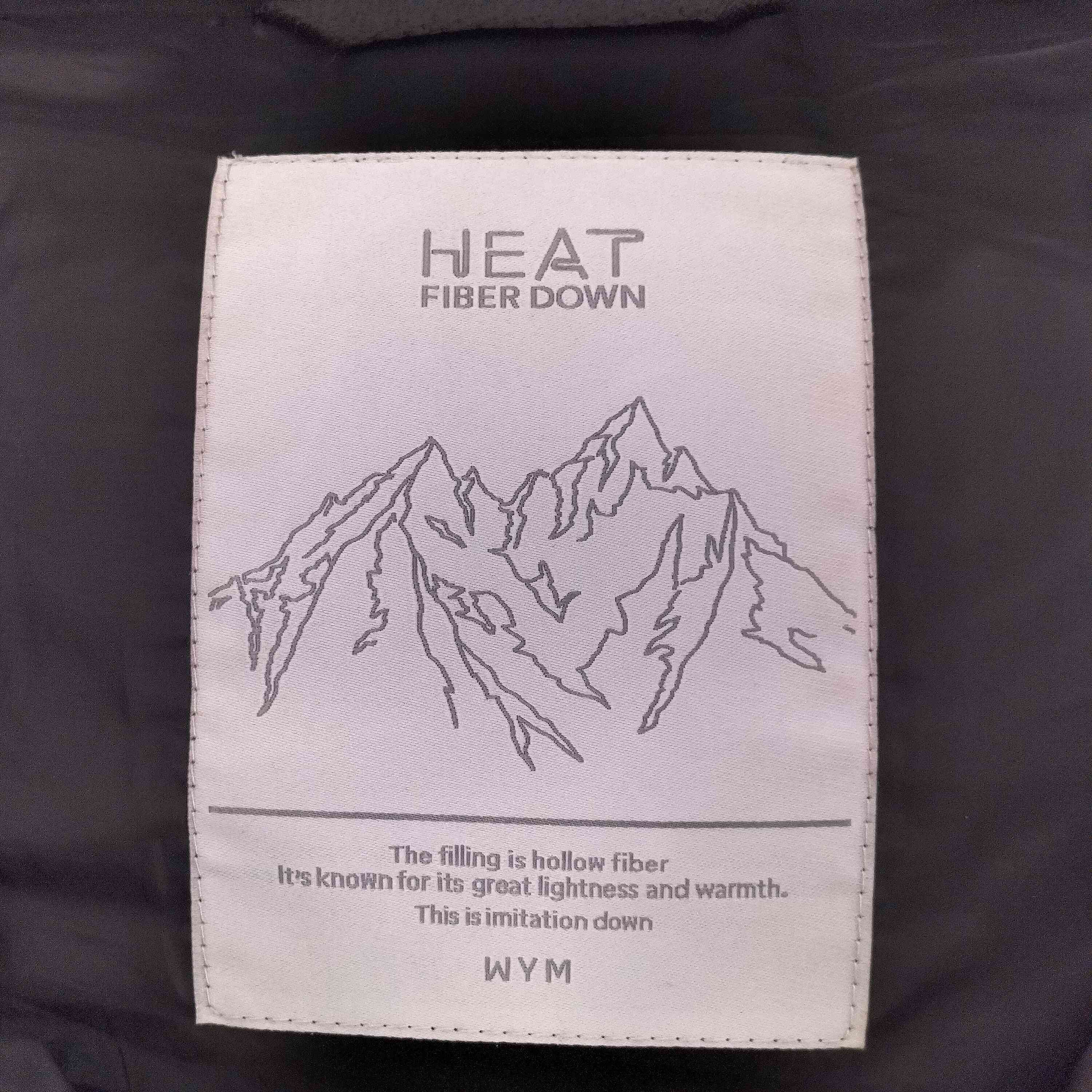 ウィム バイ リドム WYM LIDNM HOODED MASSIVE HEAT FIBER DOWN メンズ 