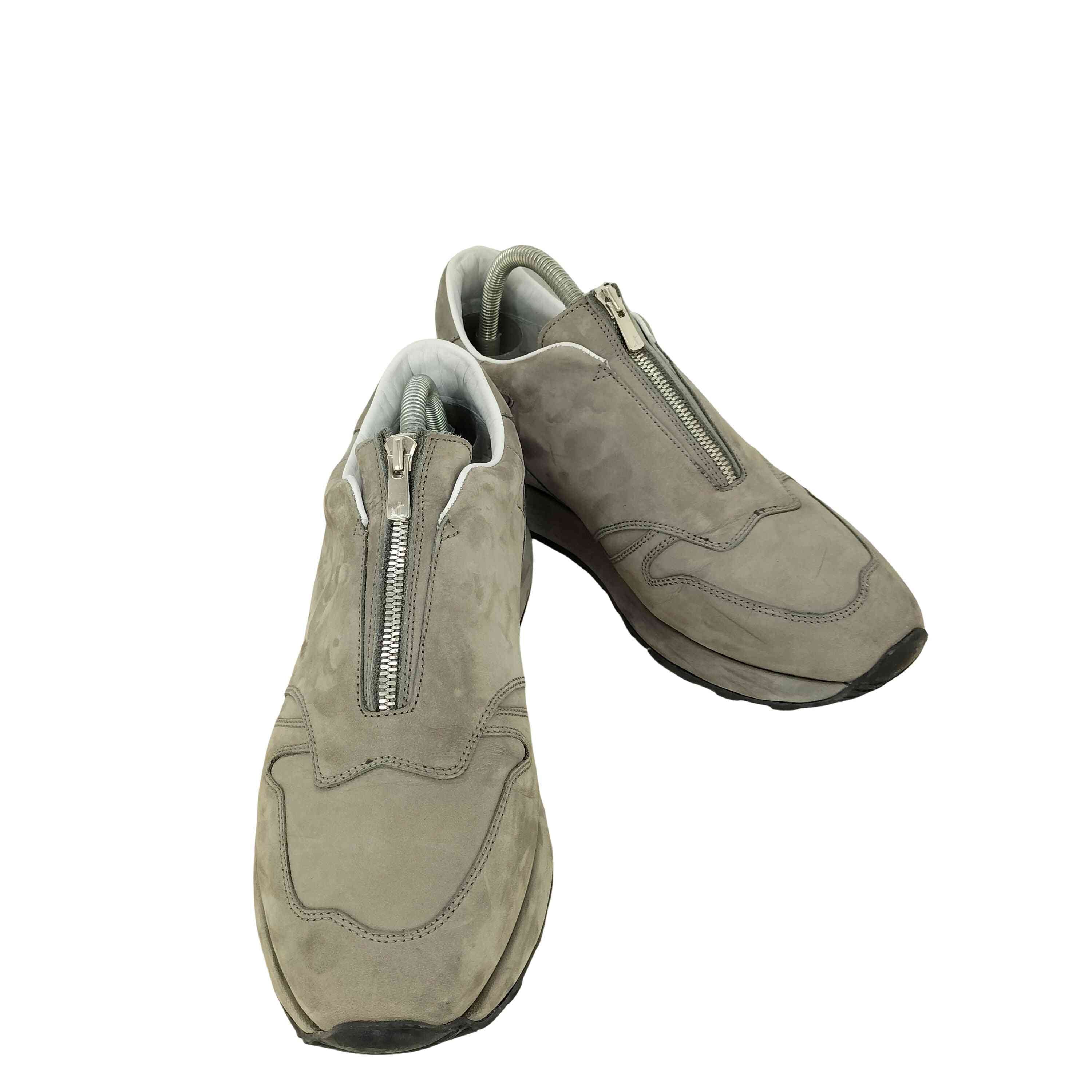 SABOR. JOG VIBRAMソール フロントジップ ローカットスニーカー