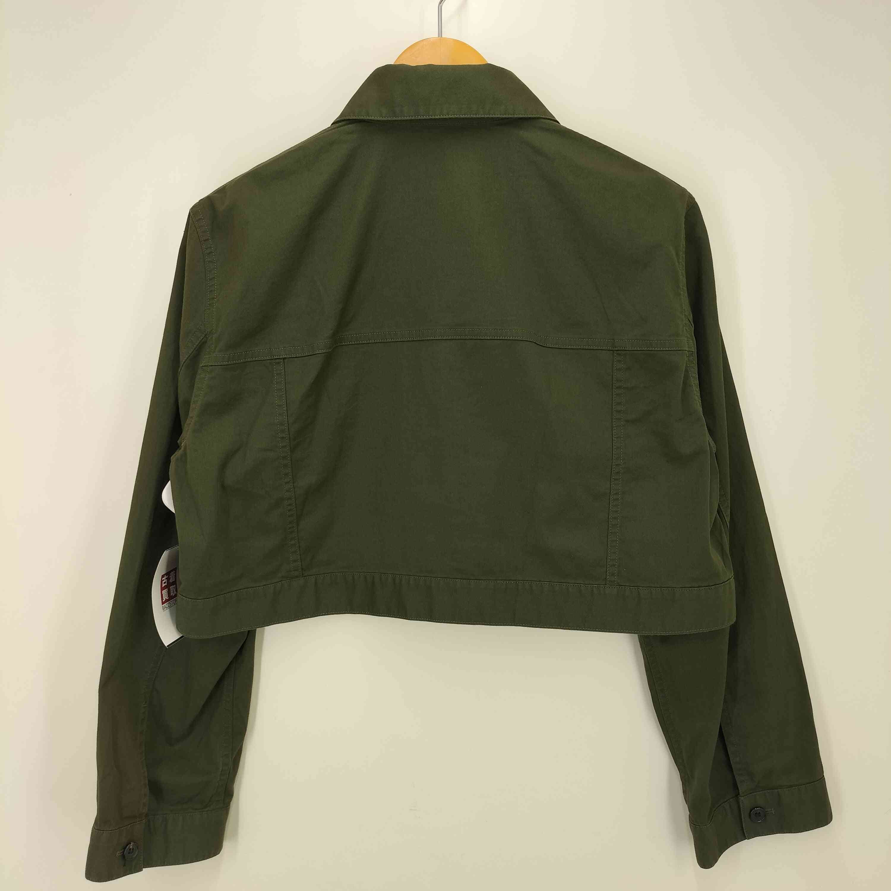 Theory セオリー Patton PD Crop Trucker ジャケット セオリー Theory ジャケット PATTON PD CROP TRUCKER （グリーン