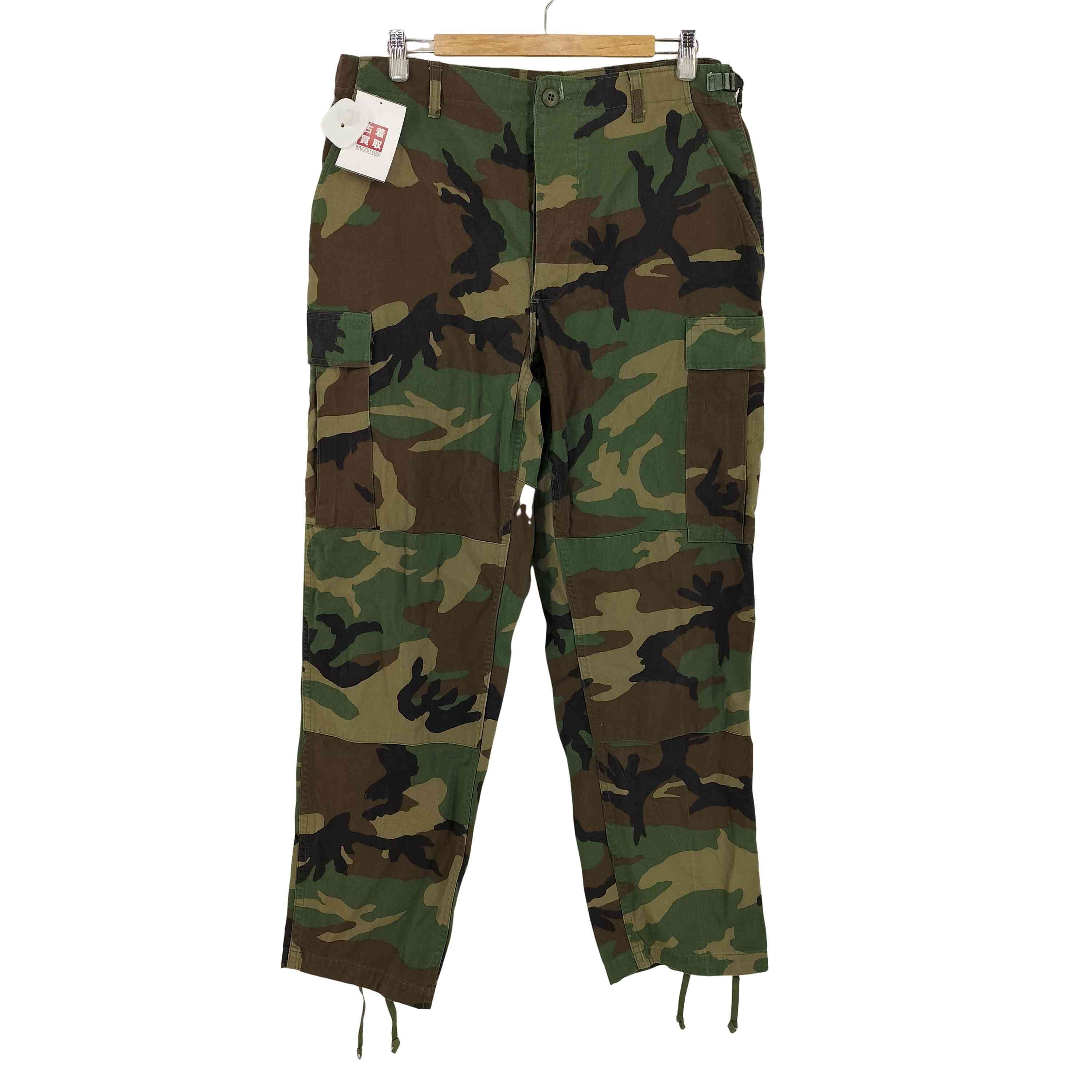 ユーエスアーミー U.S. ARMY TROUSERS COMBAT ウッドランドカモ カーゴパンツ メンズ MEDIUM-REGULAR –  ブランド古着買取販売バズストア