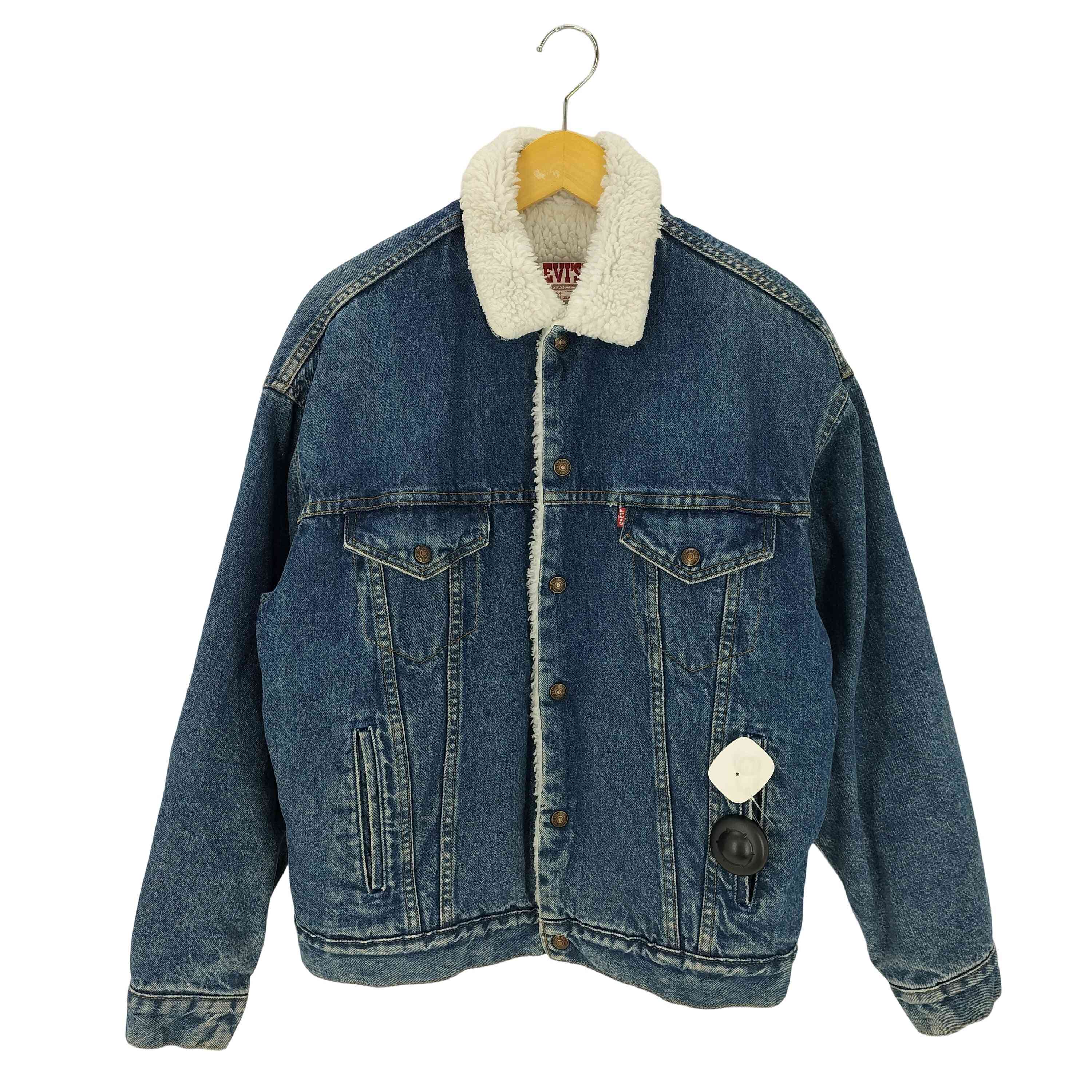 リーバイス Levis USA製デニムボアジャケット ボタン裏527刻印 メンズ 